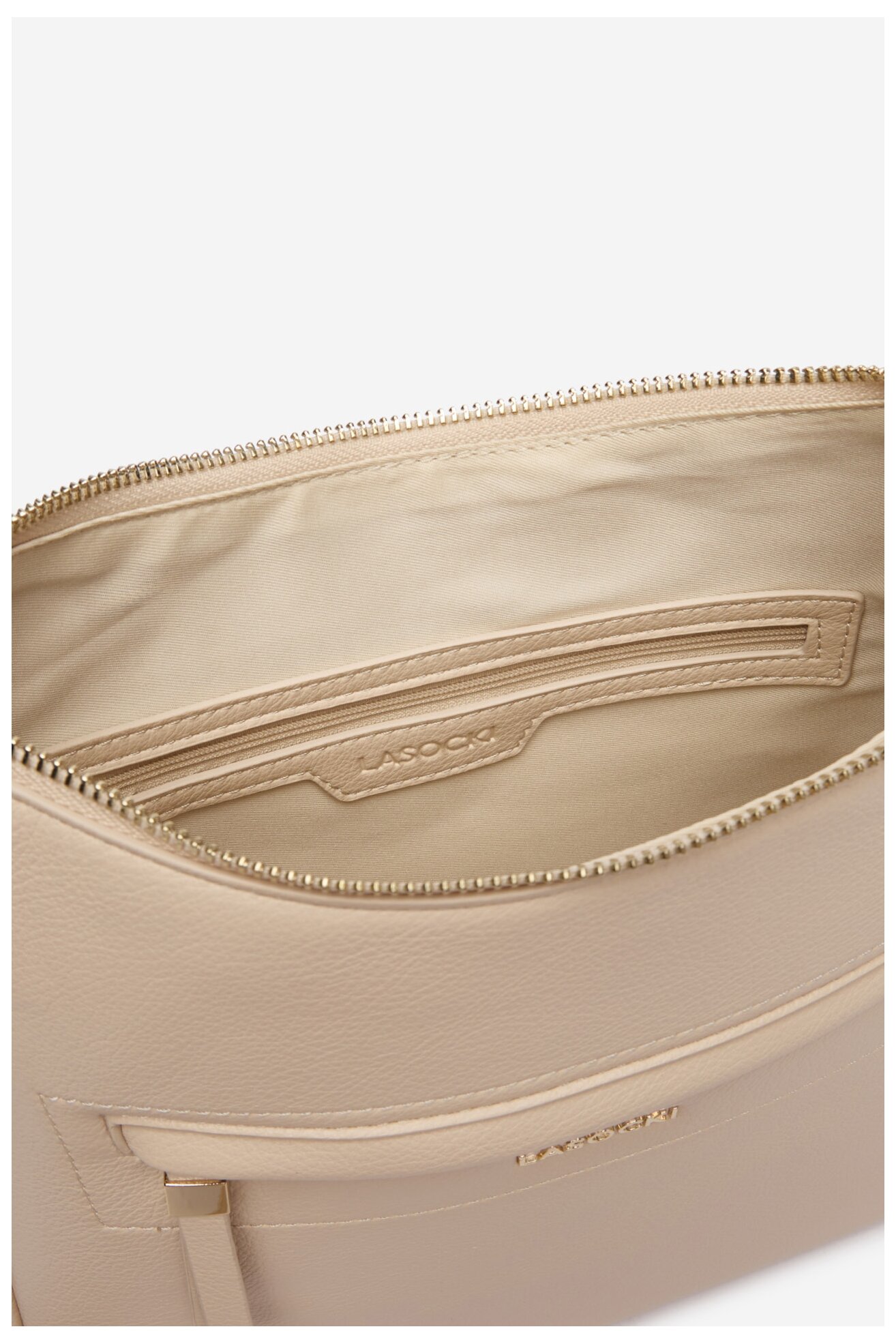 Kézitáska Lasocki CEO-LSK-L-007-09 CSONTSZÍNŰ