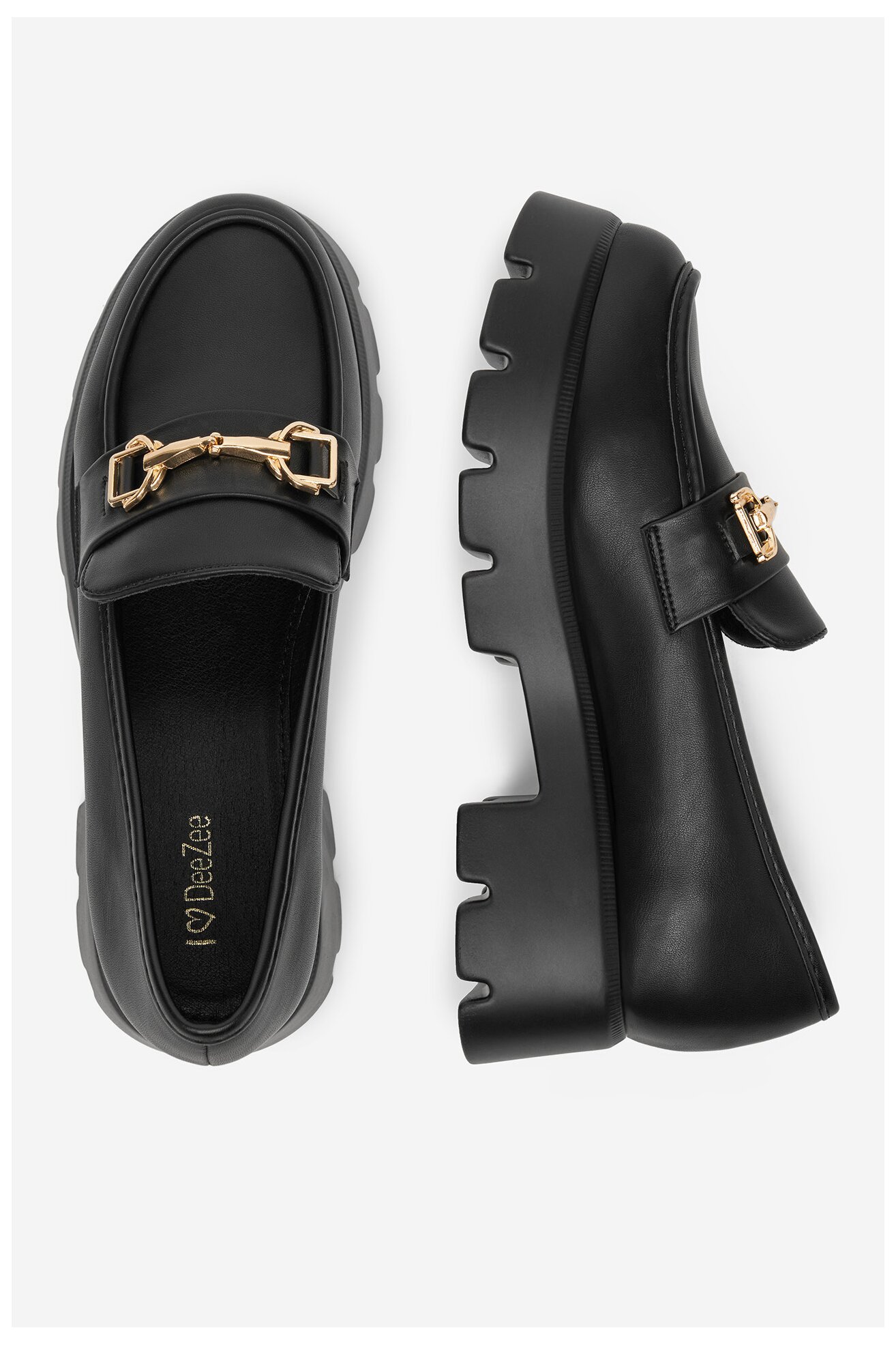 Mokasyn DeeZee HXG2052-296A Czarny