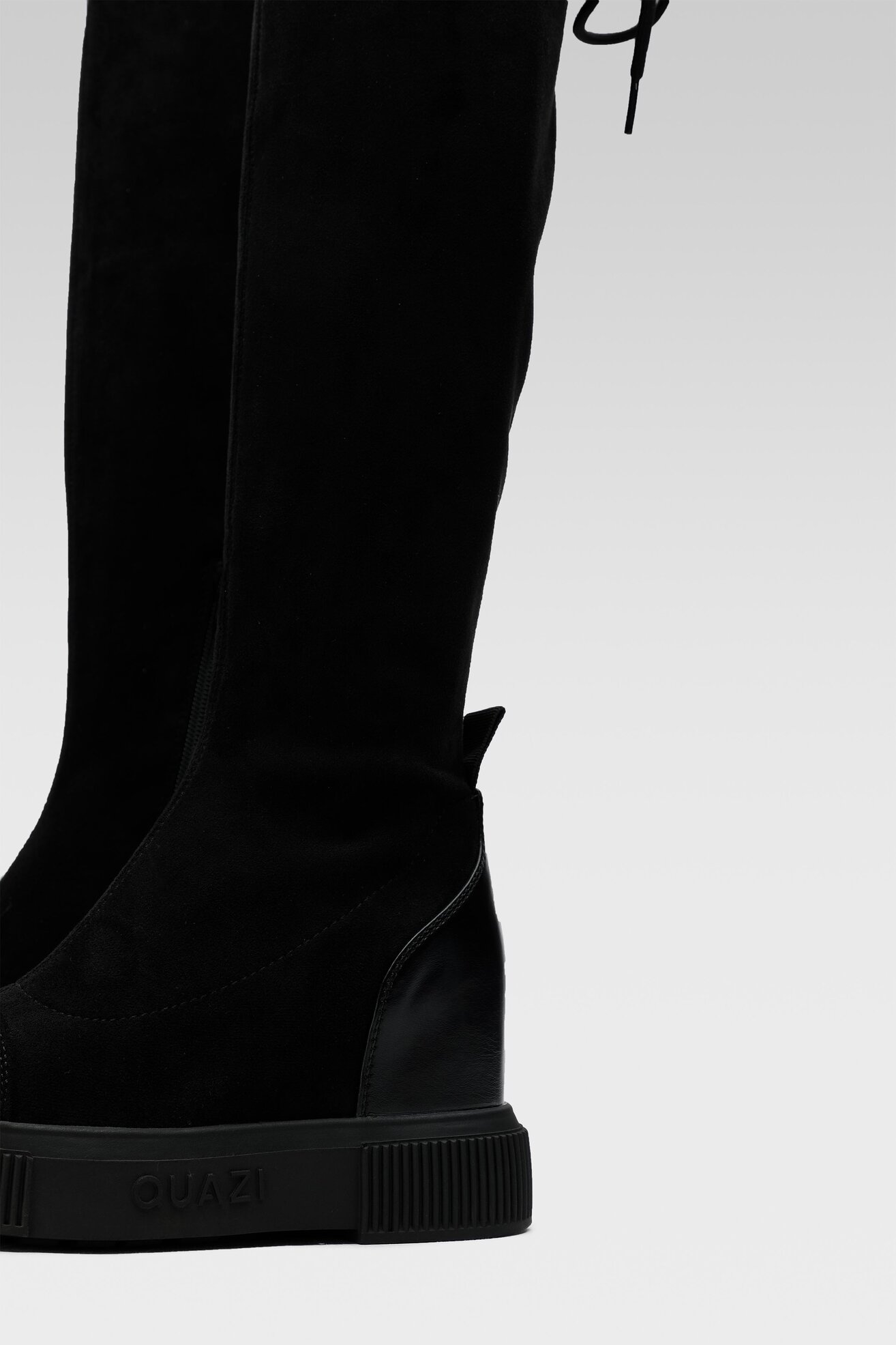 Kozaki Quazi NATTALIE-02 Czarny