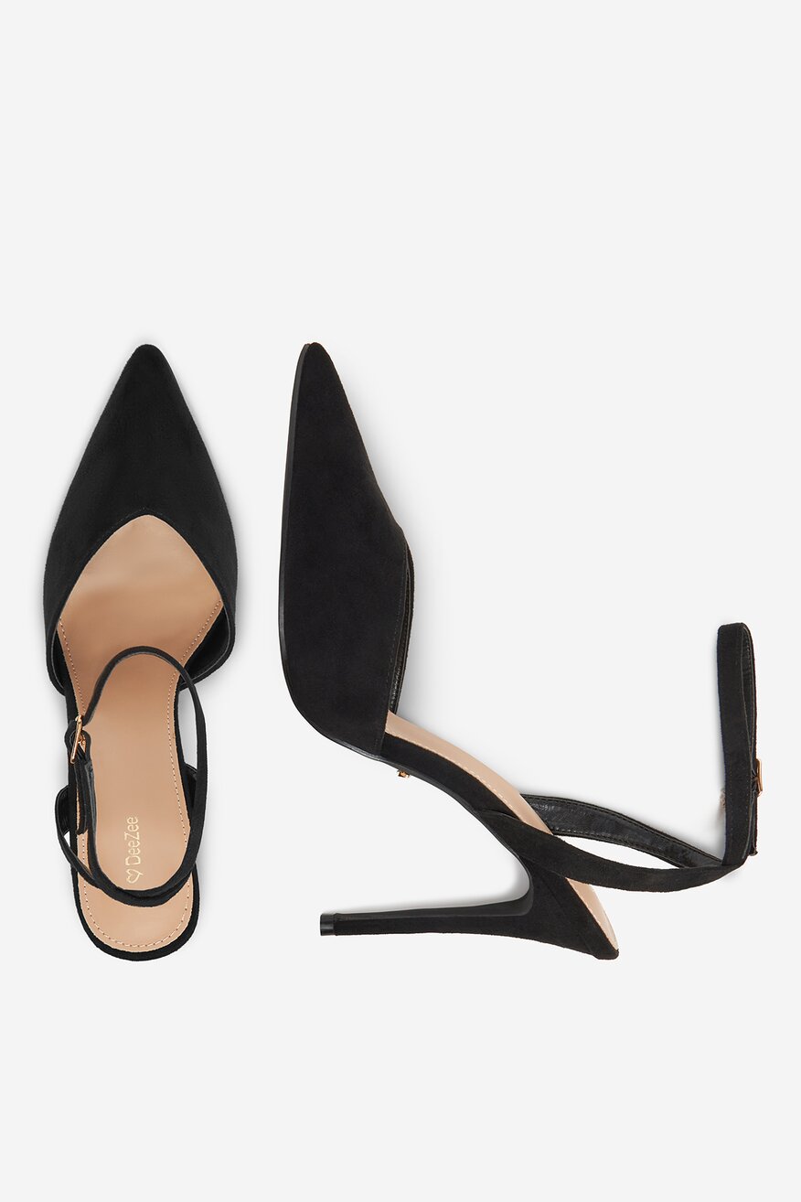 
                Pantofi cu toc DeeZee NEGRU - 5906751108918