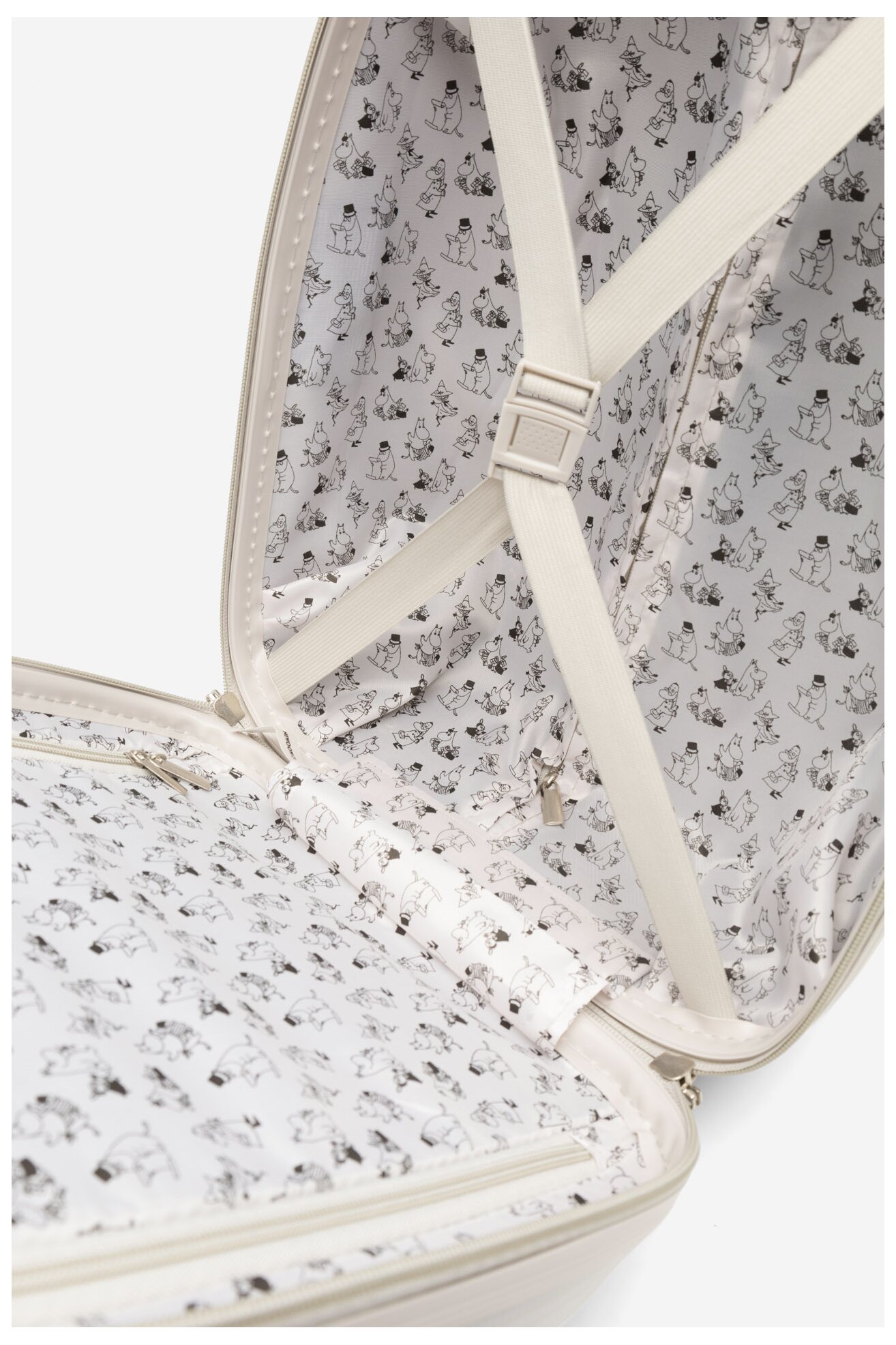 Walizka MOOMIN ACCCS-AW23-232MMN-J Szary