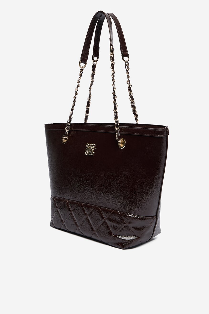 
                Дамска чанта NINE WEST КАФЯВ - 5906751436219