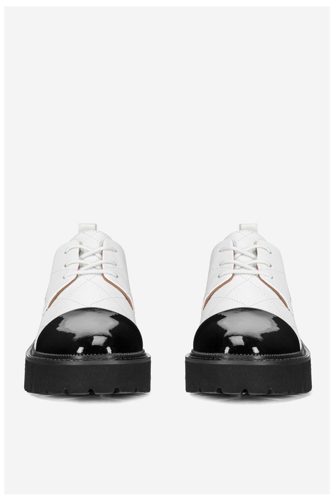 Półbuty Badura JIAO-V1767-23 Biały