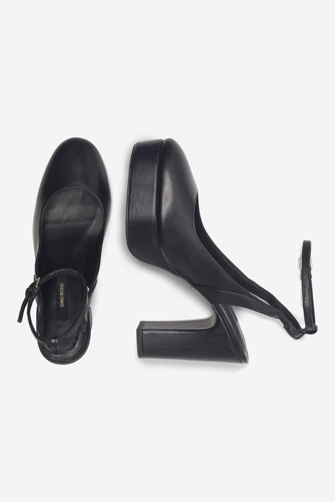 Pantofi cu toc Gino Rossi COSENZA-110447 NEGRU