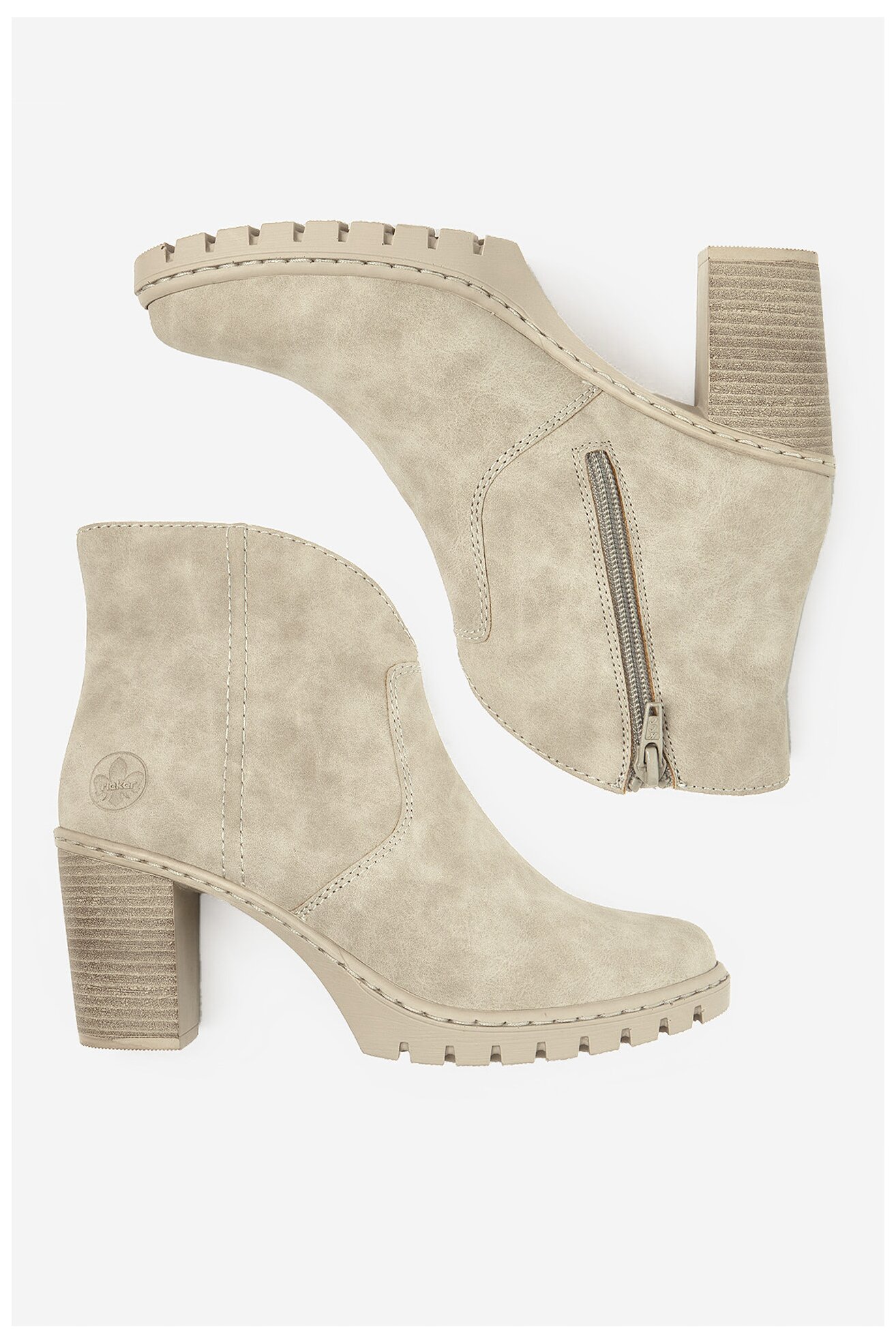 Bokacsizma Rieker Y2553-60 BÉZS