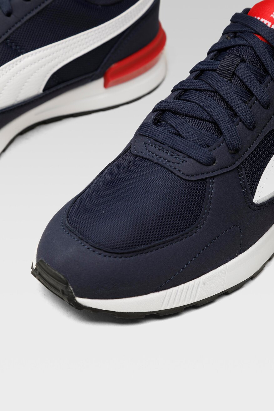 
                Puma - Obuwie sportowe granatowe sznurowane - 5903698840383