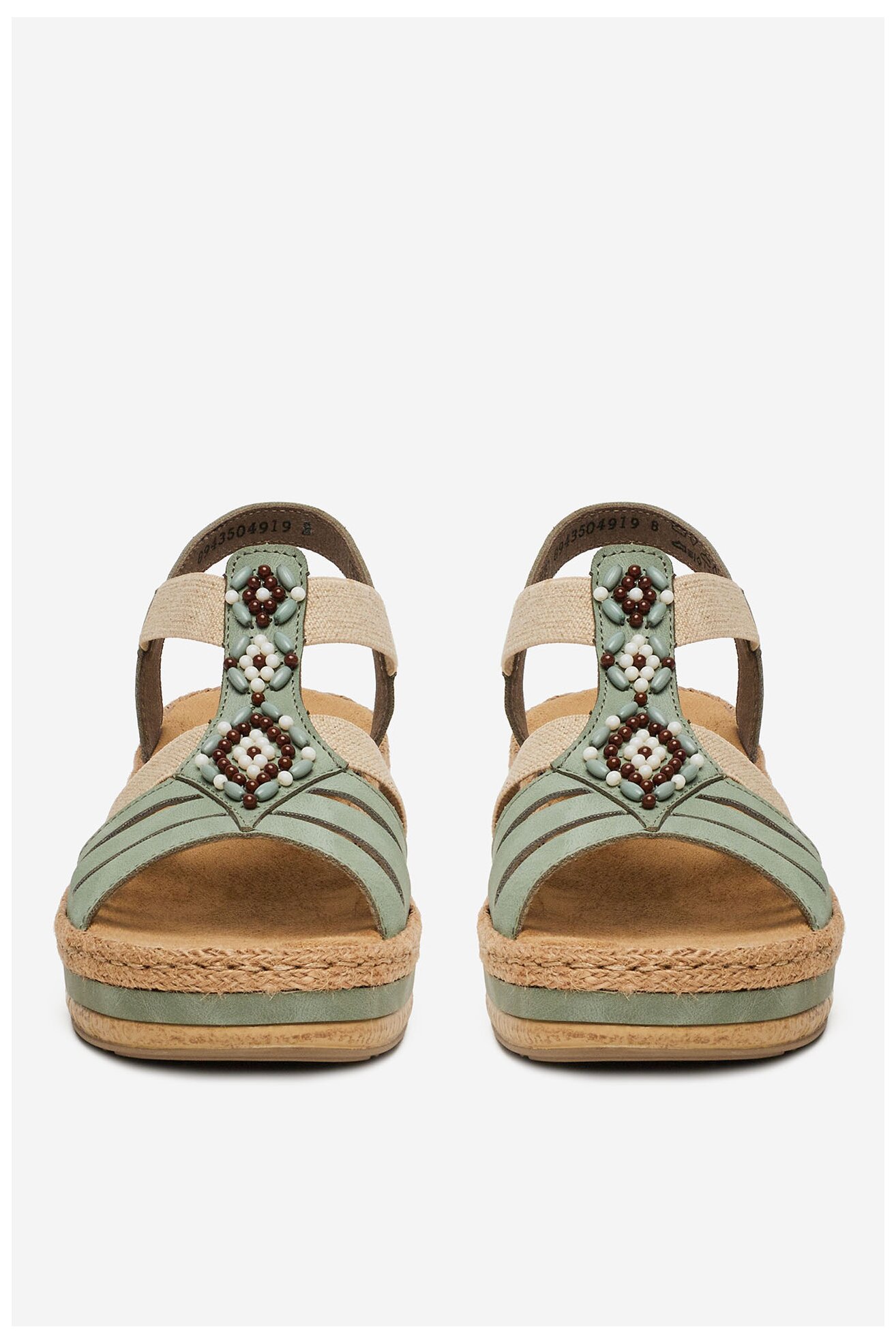 Sandale Rieker V0920-52 VERDE DESCHIS