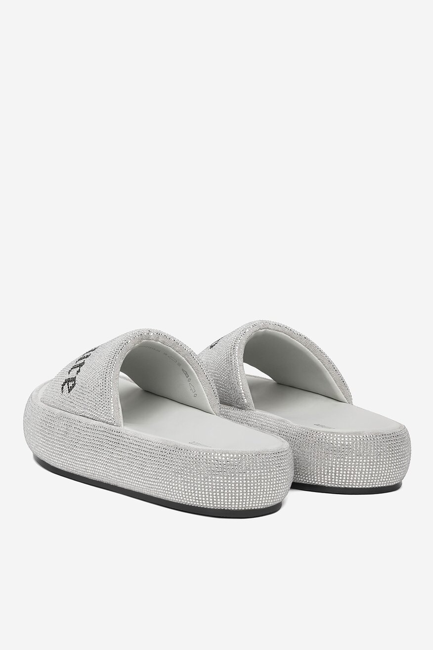 Juicy Couture - Klapki na platformie - 5906751063293