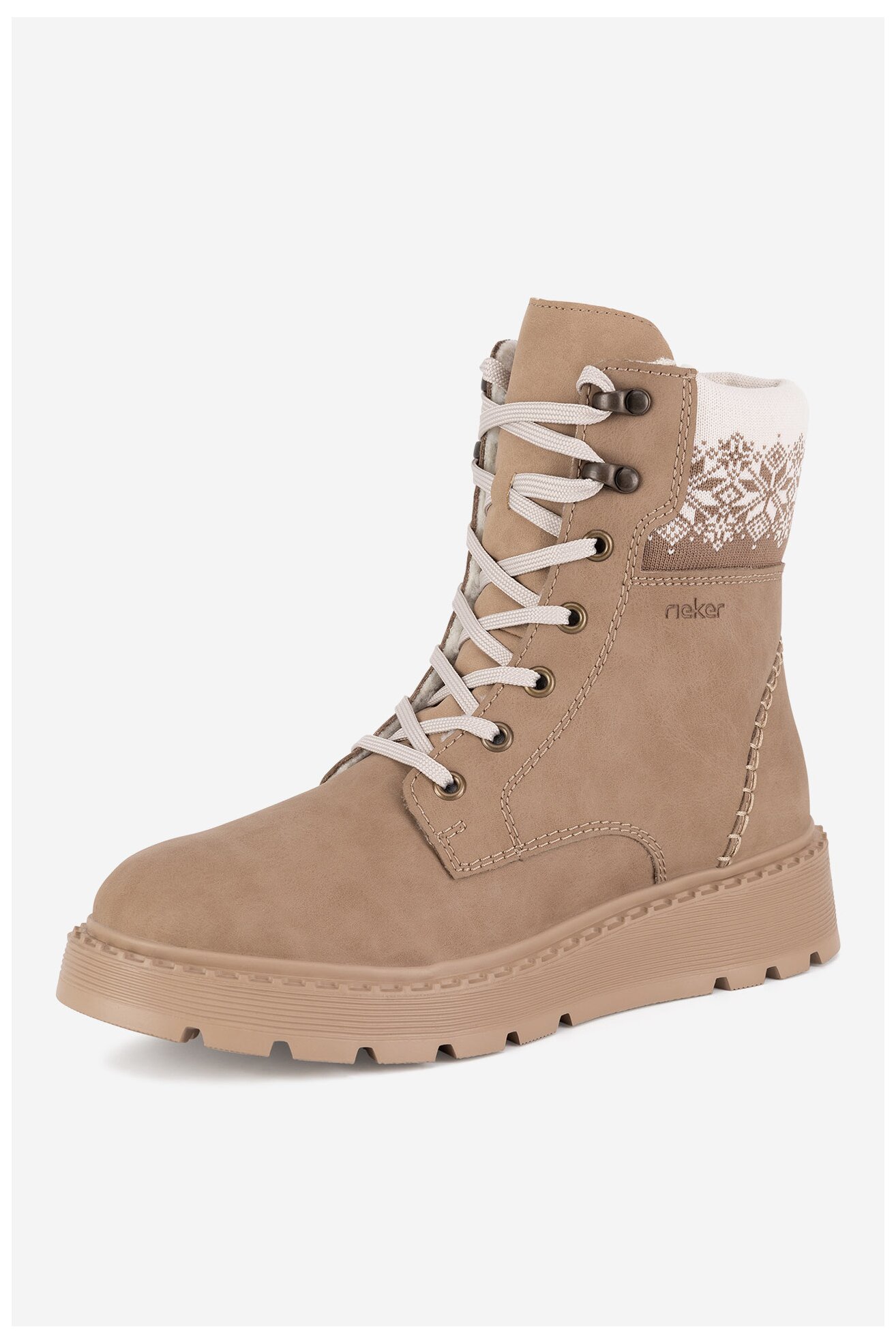 Trzewiki Rieker 70403-20 Beżowy