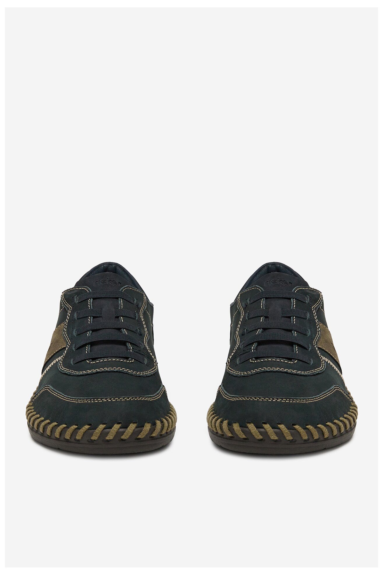 Półbuty Rieker B2468-14 Granatowy