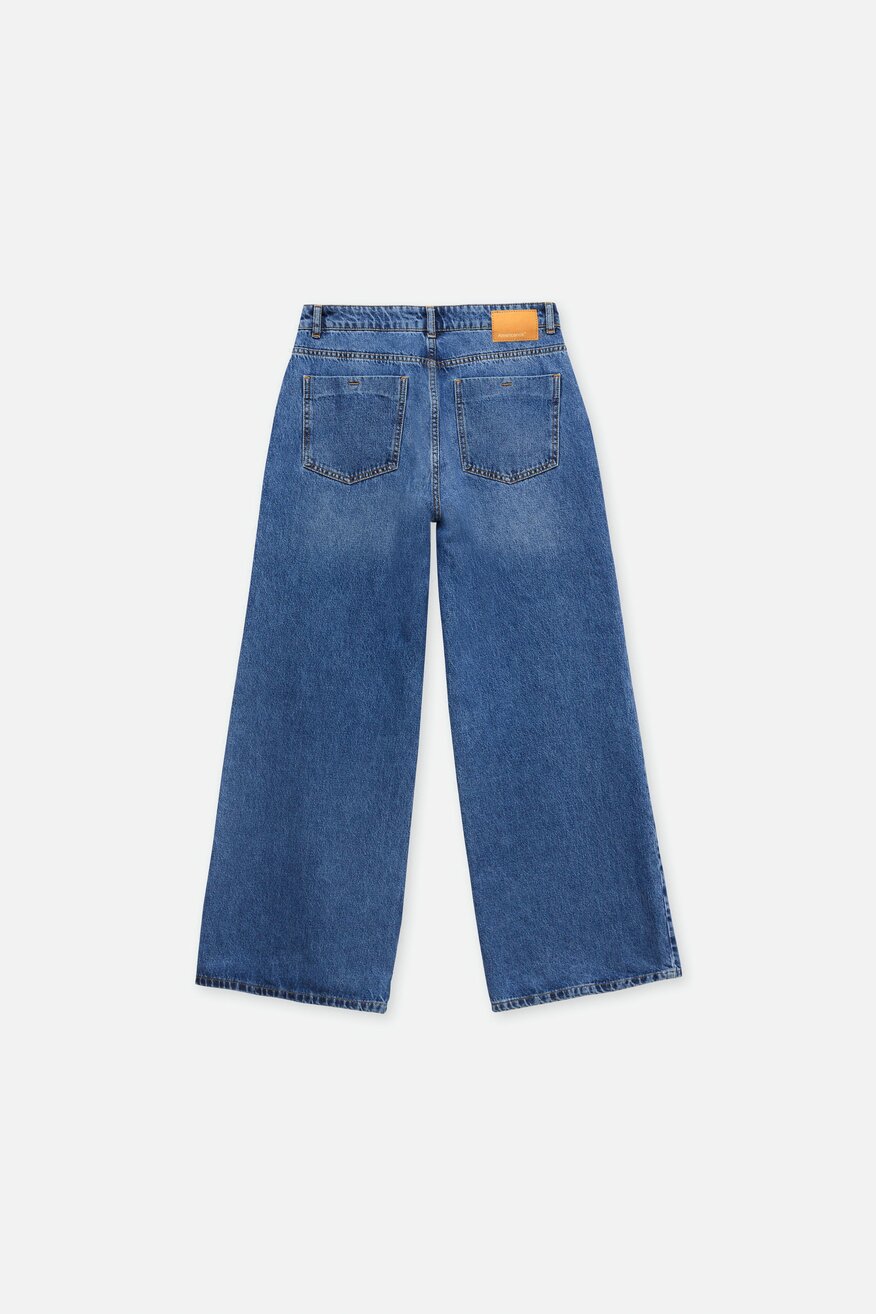 
                Americanos - Jeansy wide low-rise - 2230021007582