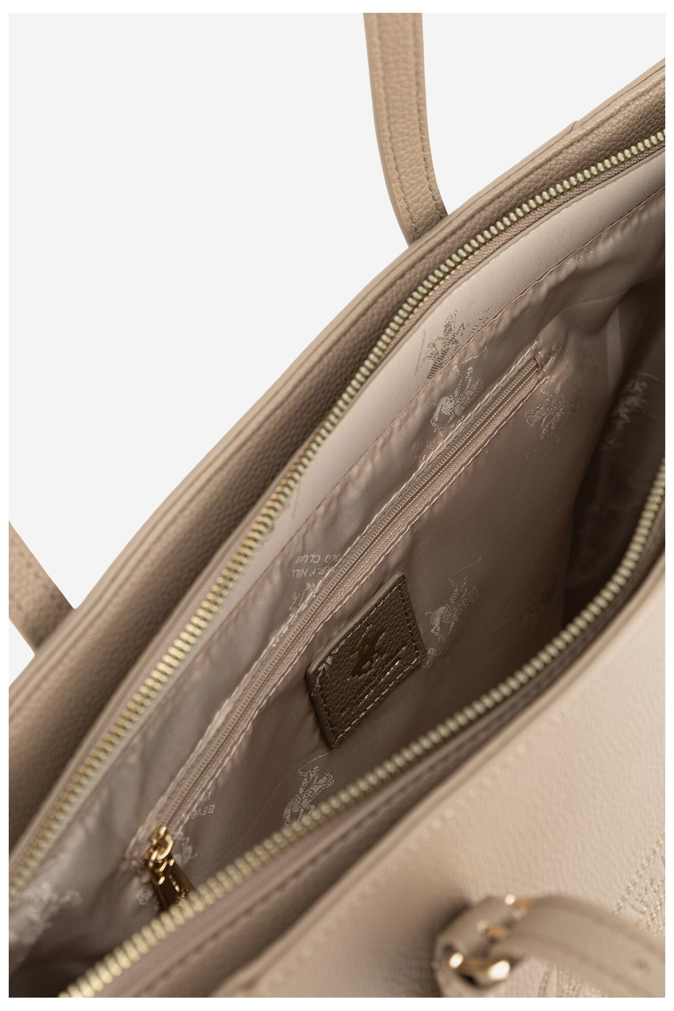 Geantă de mână Beverly Hills Polo Club BHPC-K-030-06 BEJ ÎNCHIS