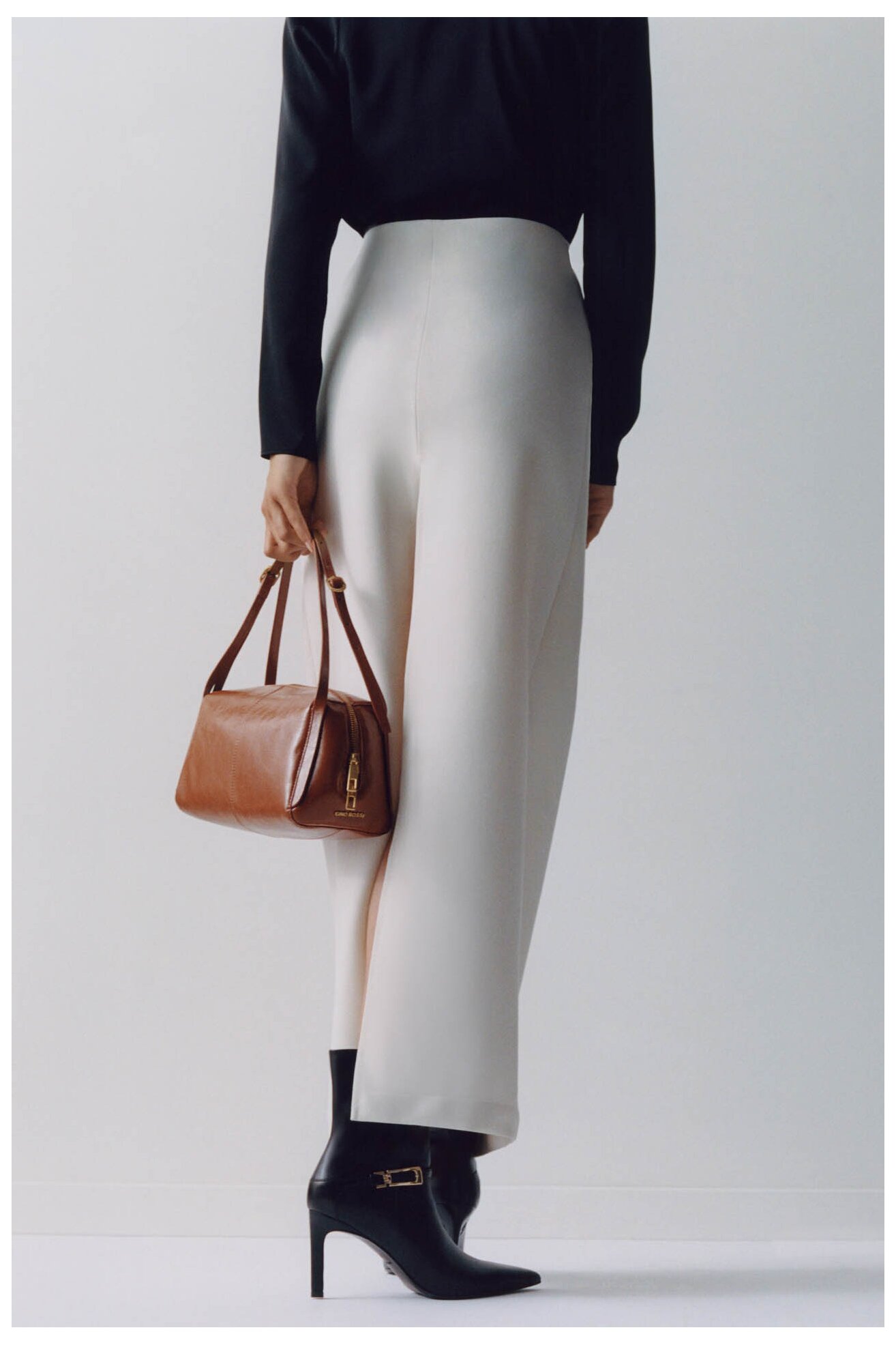 Botki Gino Rossi FLORIA-116035 Czarny