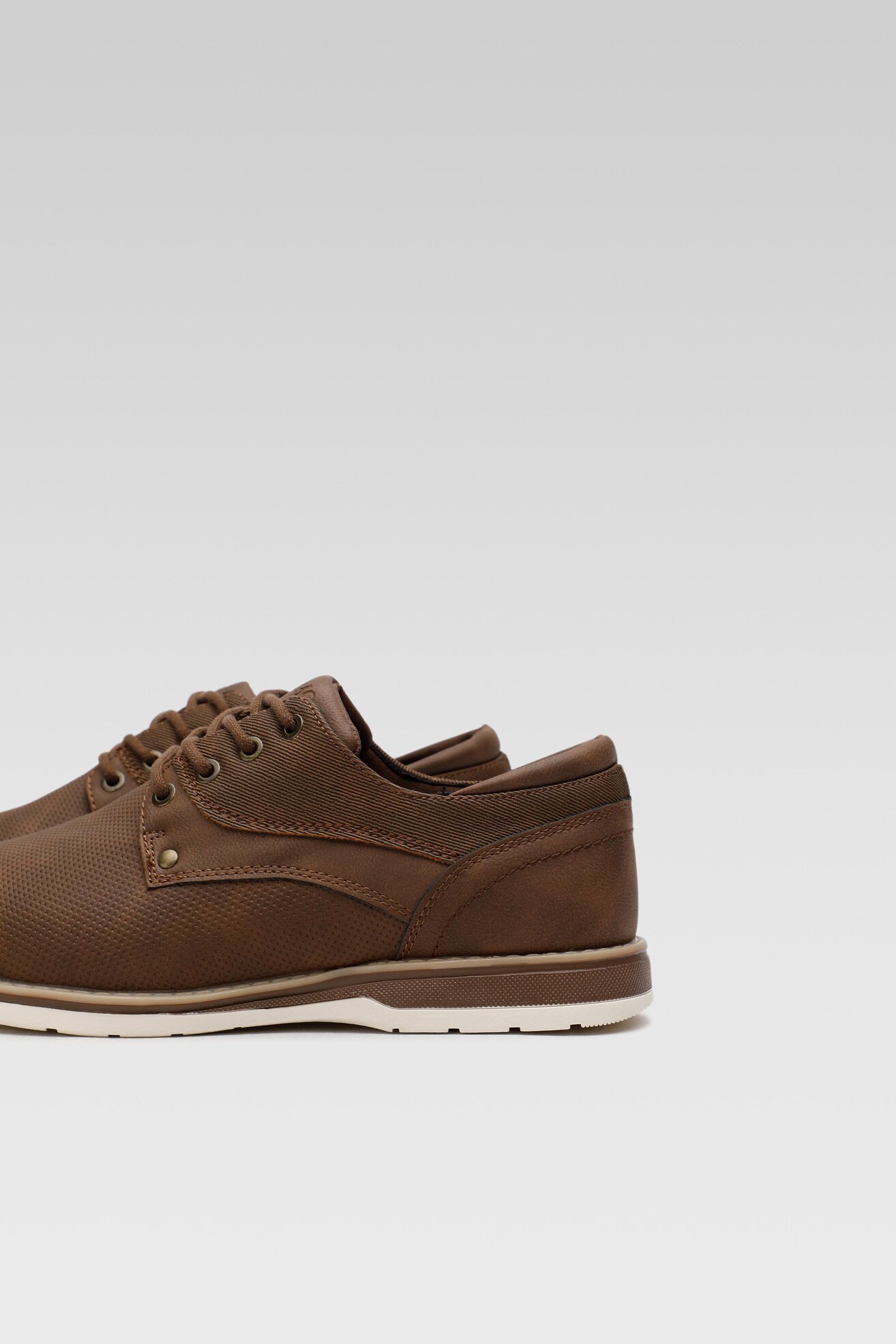 Półbuty Ottimo MP07-91220-05 Brązowy