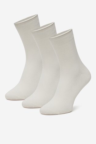Шкарпетка NINE WEST BR_NW_01_Z_SS25 (3 PACK) WHITE БІЛИЙ