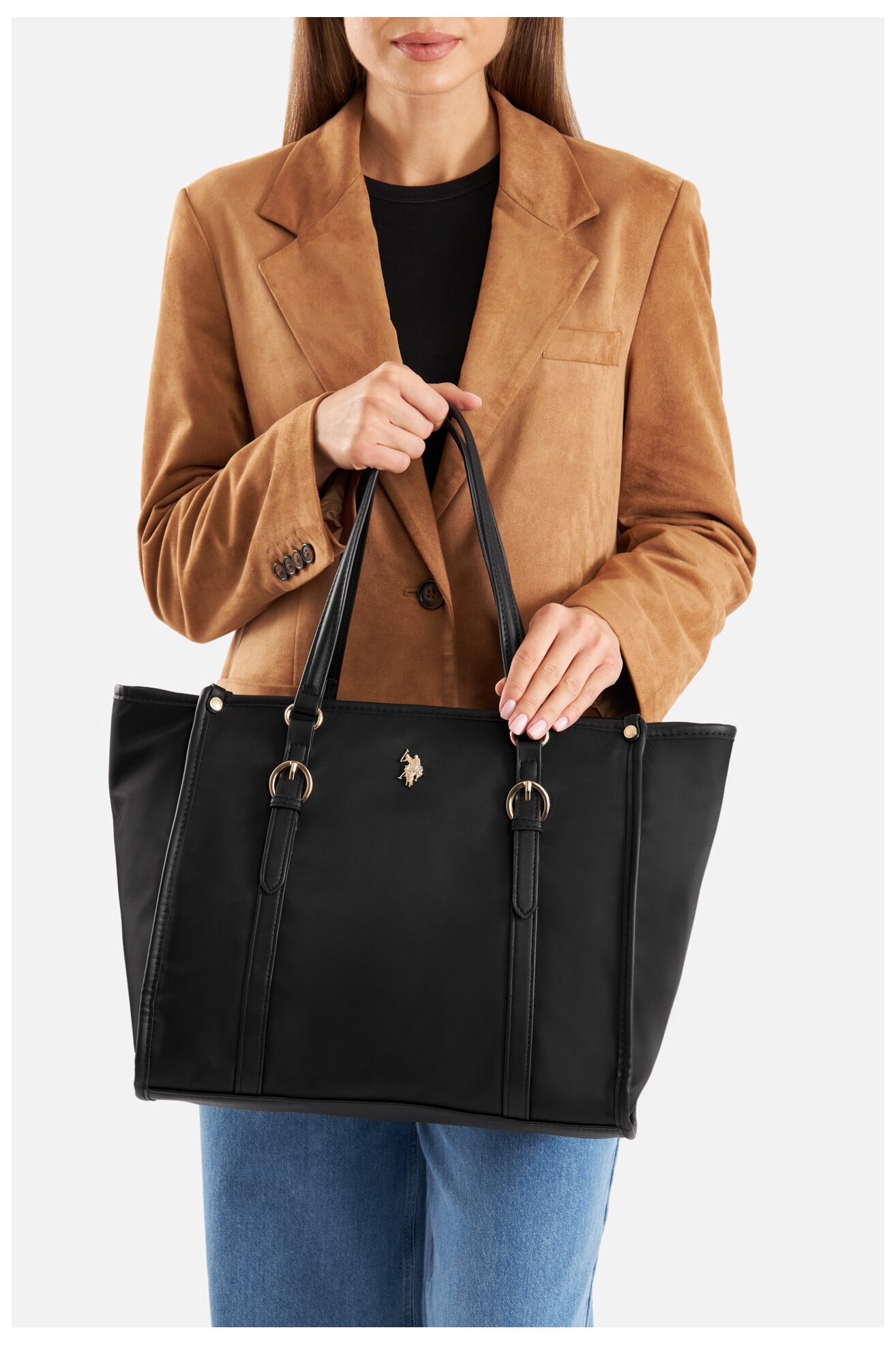 Torebka U.S. POLO ASSN. BEUXT6386WIP Czarny