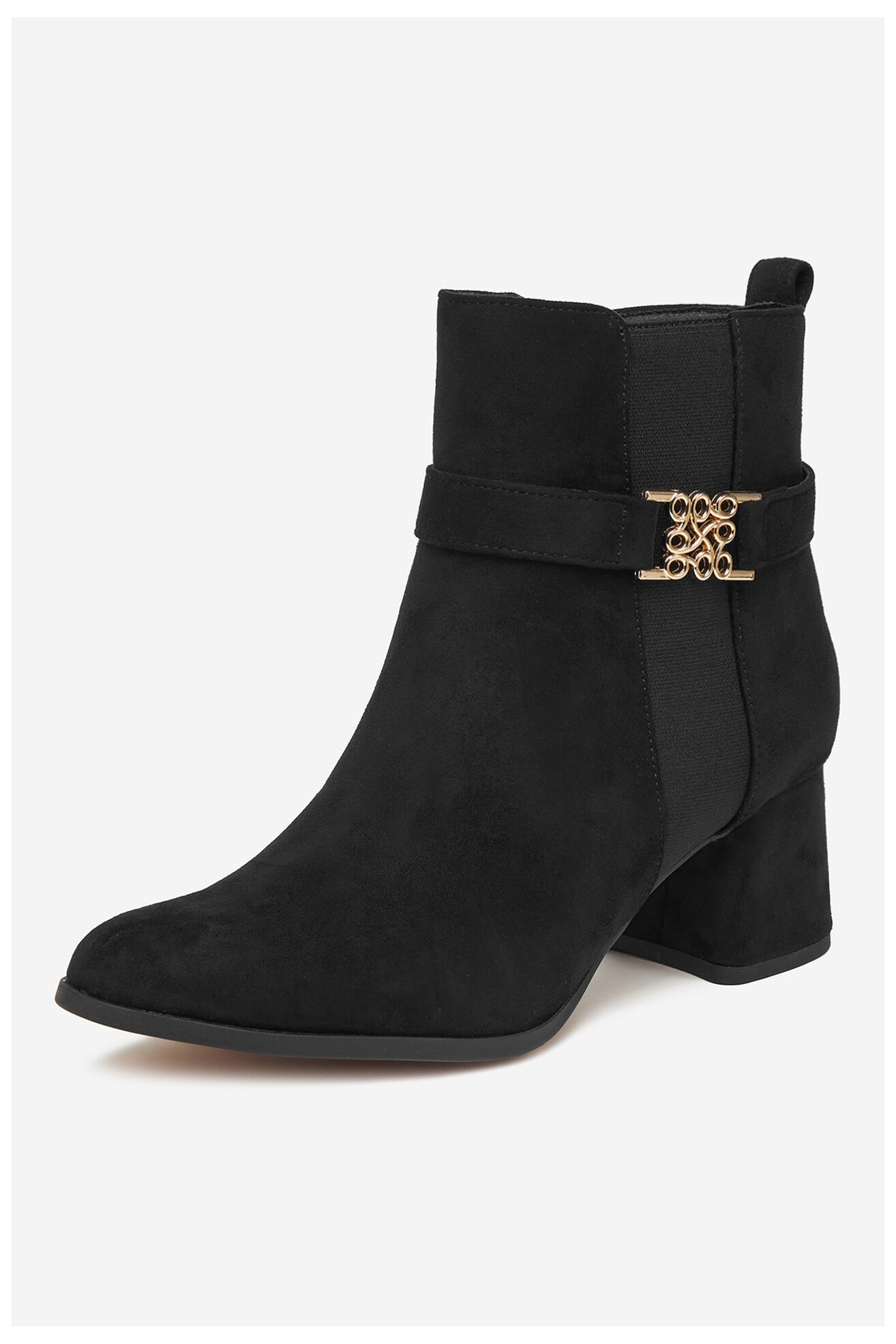 Kotníková obuv NINE WEST CEO-NIBAL-01 ČERNÁ