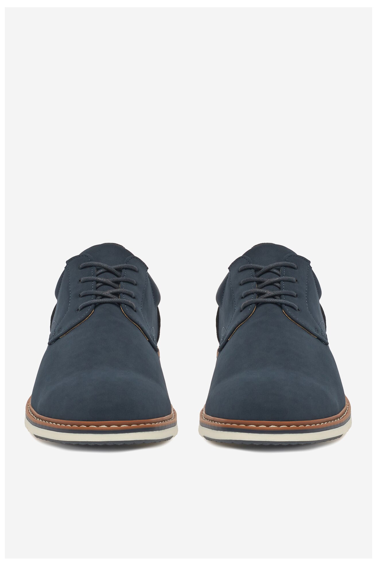 Półbuty Lanetti 123AM1857 Granatowy