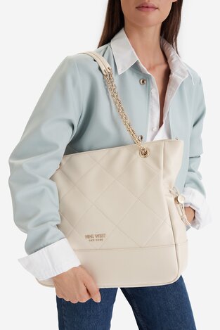 Сумка З Ремінцем NINE WEST EO-BELLIS-LX10277 ІВОРИ