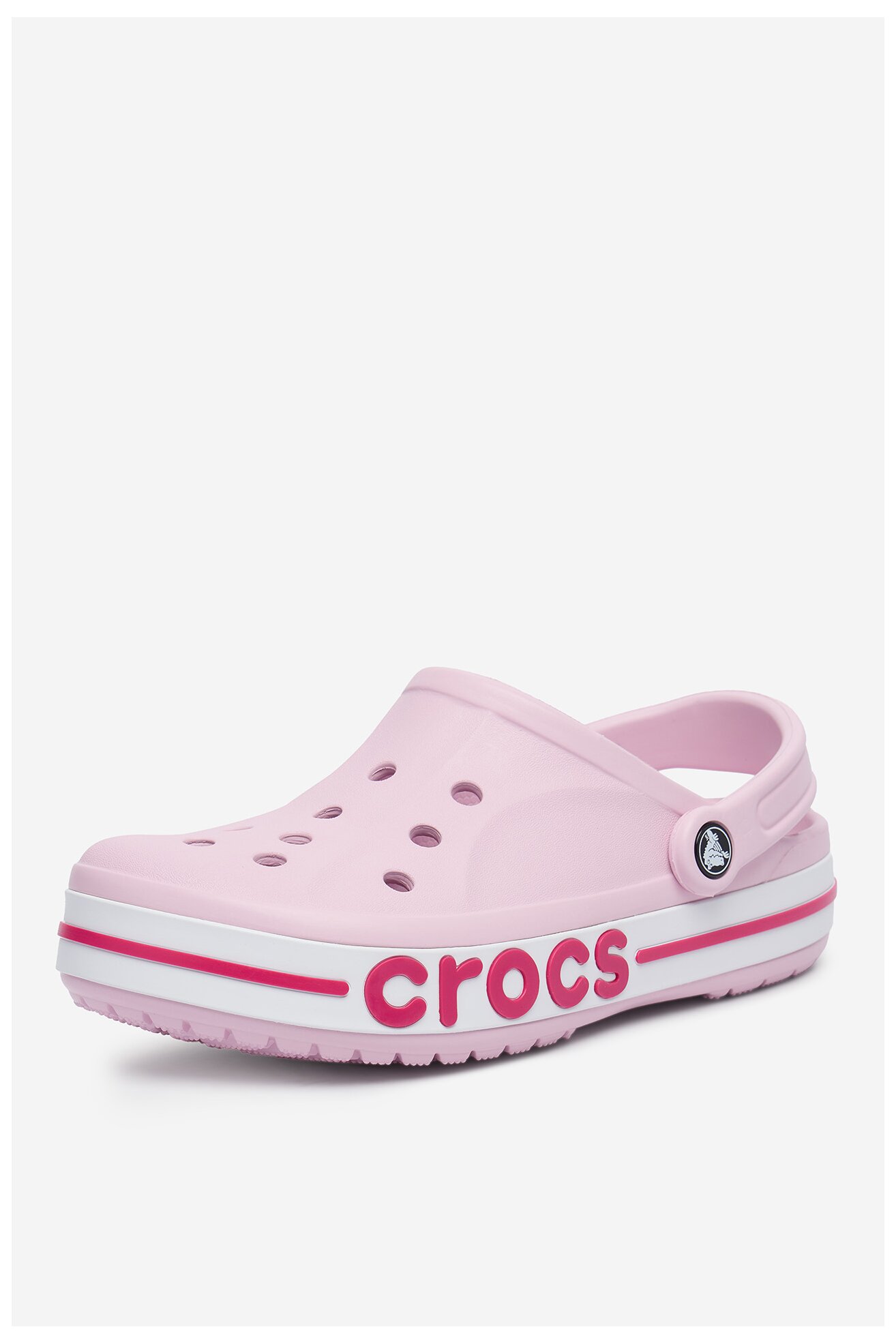 Klapki basenowe Crocs C-BAYABAND CLOG 205089-6TG W Różowy