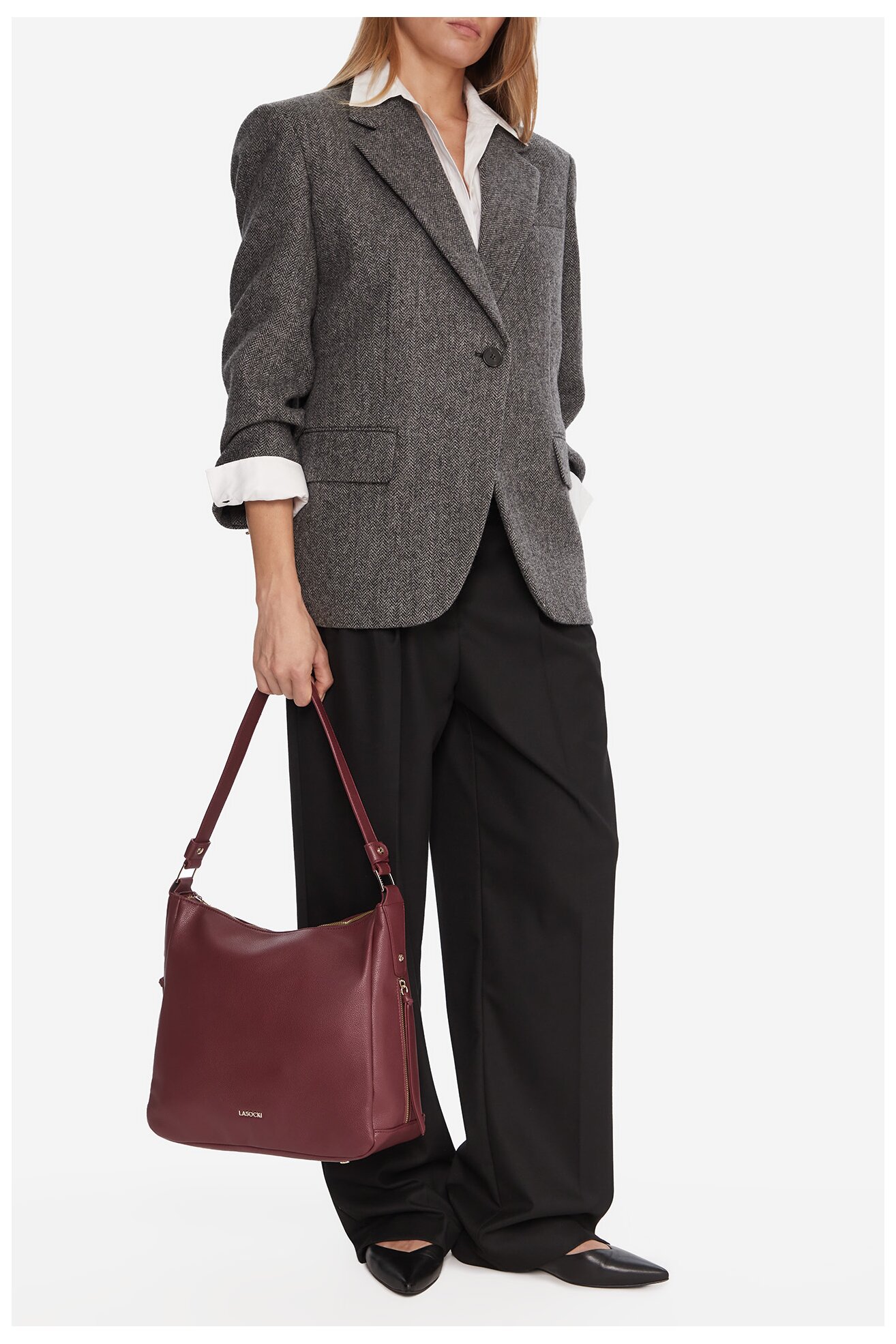 Torba Lasocki C-LSK-X-006-08 BORDO