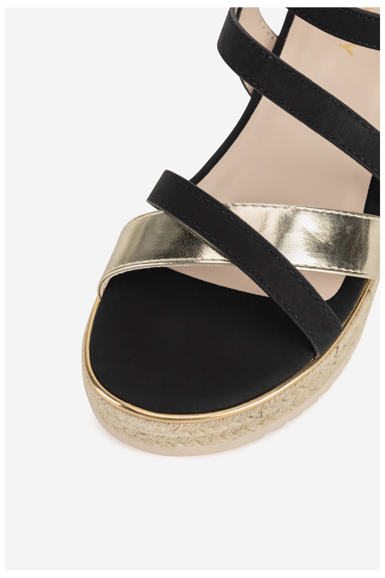 Espadrile Jenny LB-P1092-YLD NEGRU