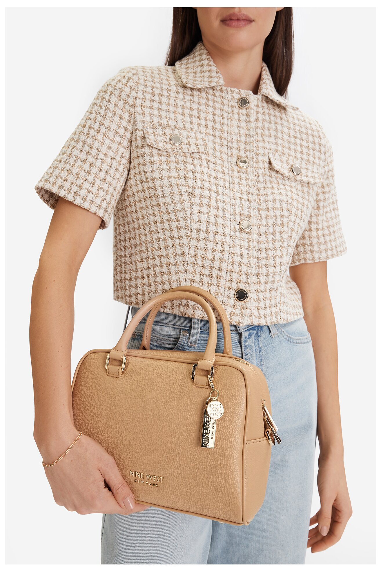 Torebka NINE WEST EO-VASTI-LX10159 Pomarańczowy