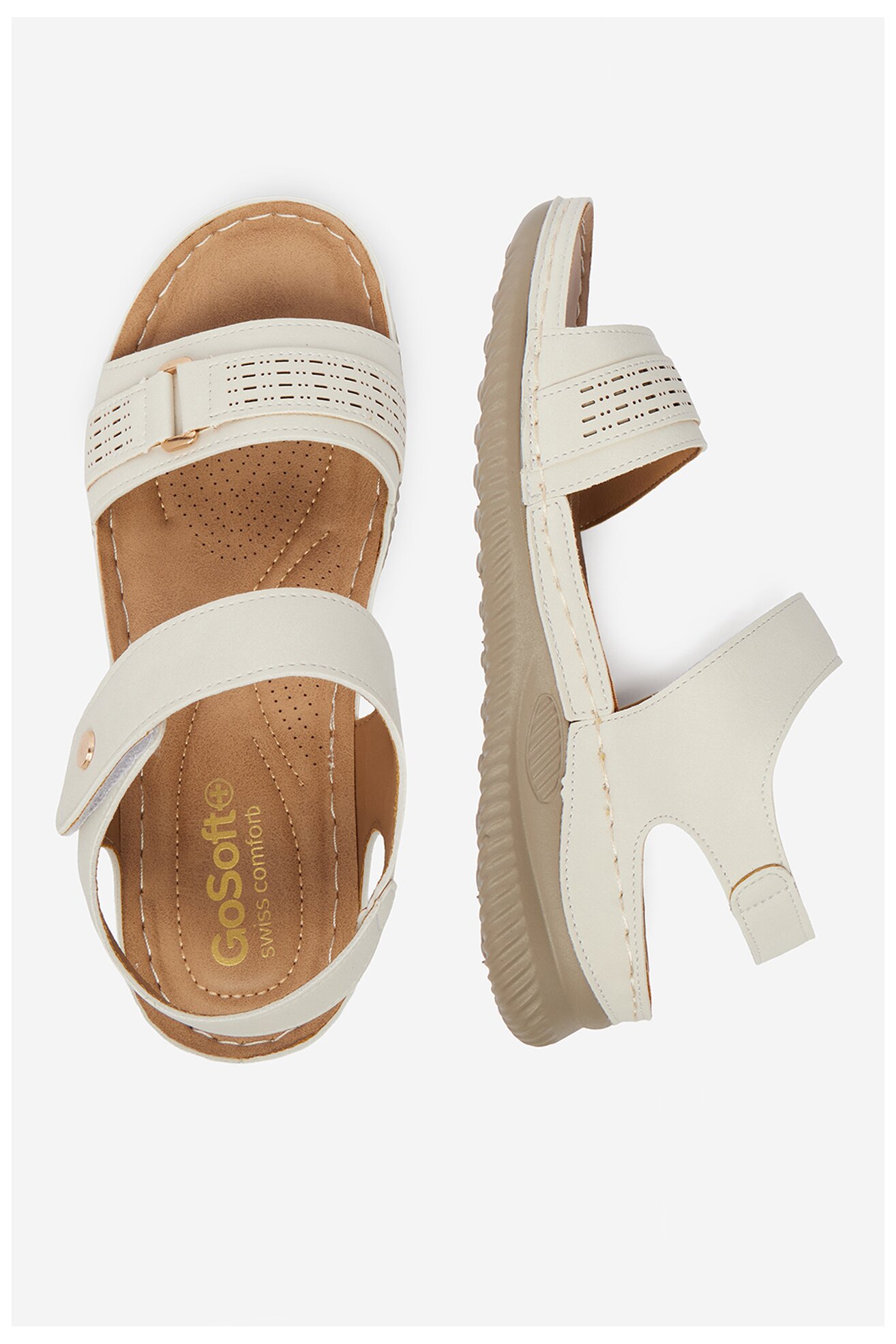 Sandały Go Soft CEO-WYL05010-09 Biały