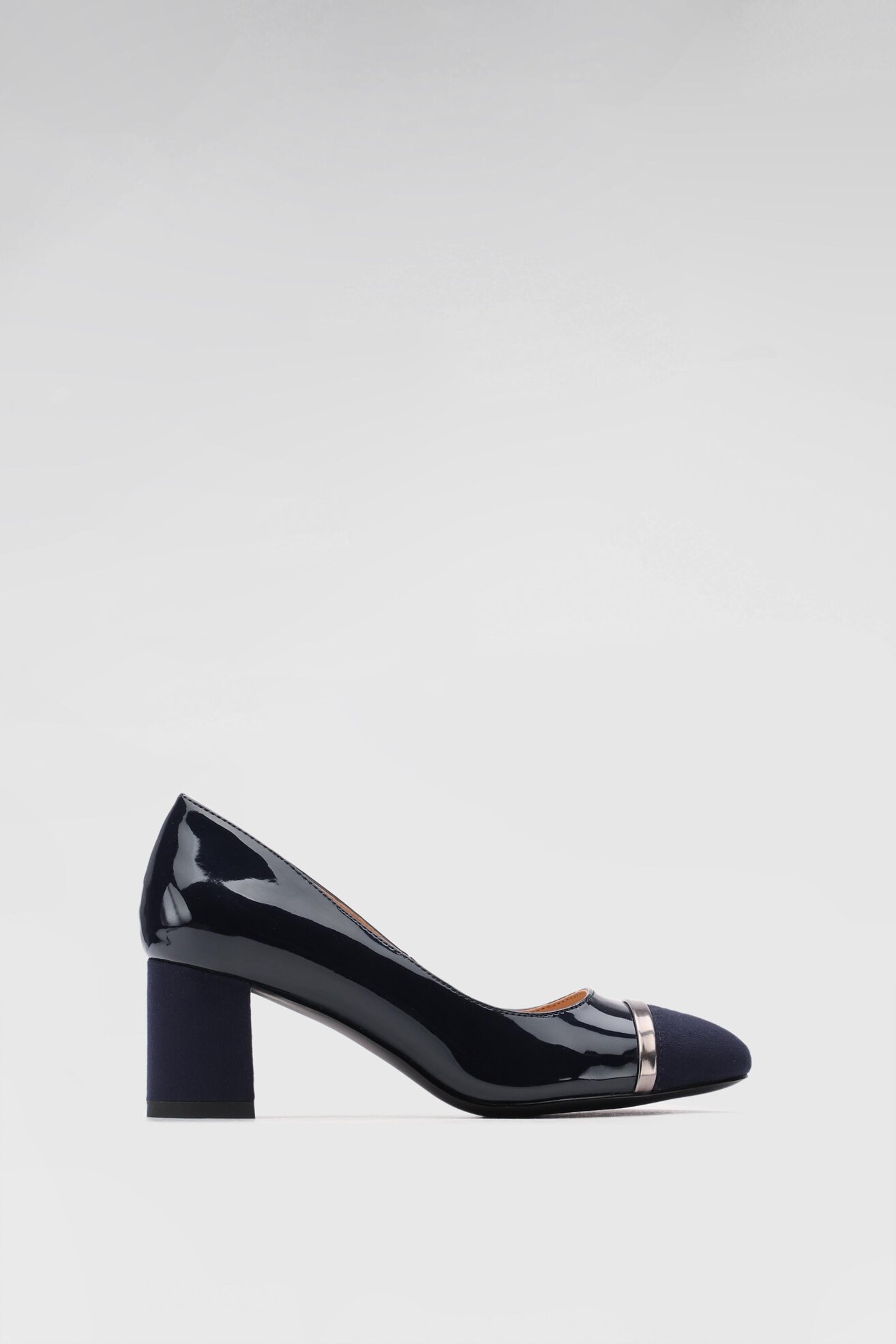 Czółenka Clara Barson WYL1670-4 Granatowy