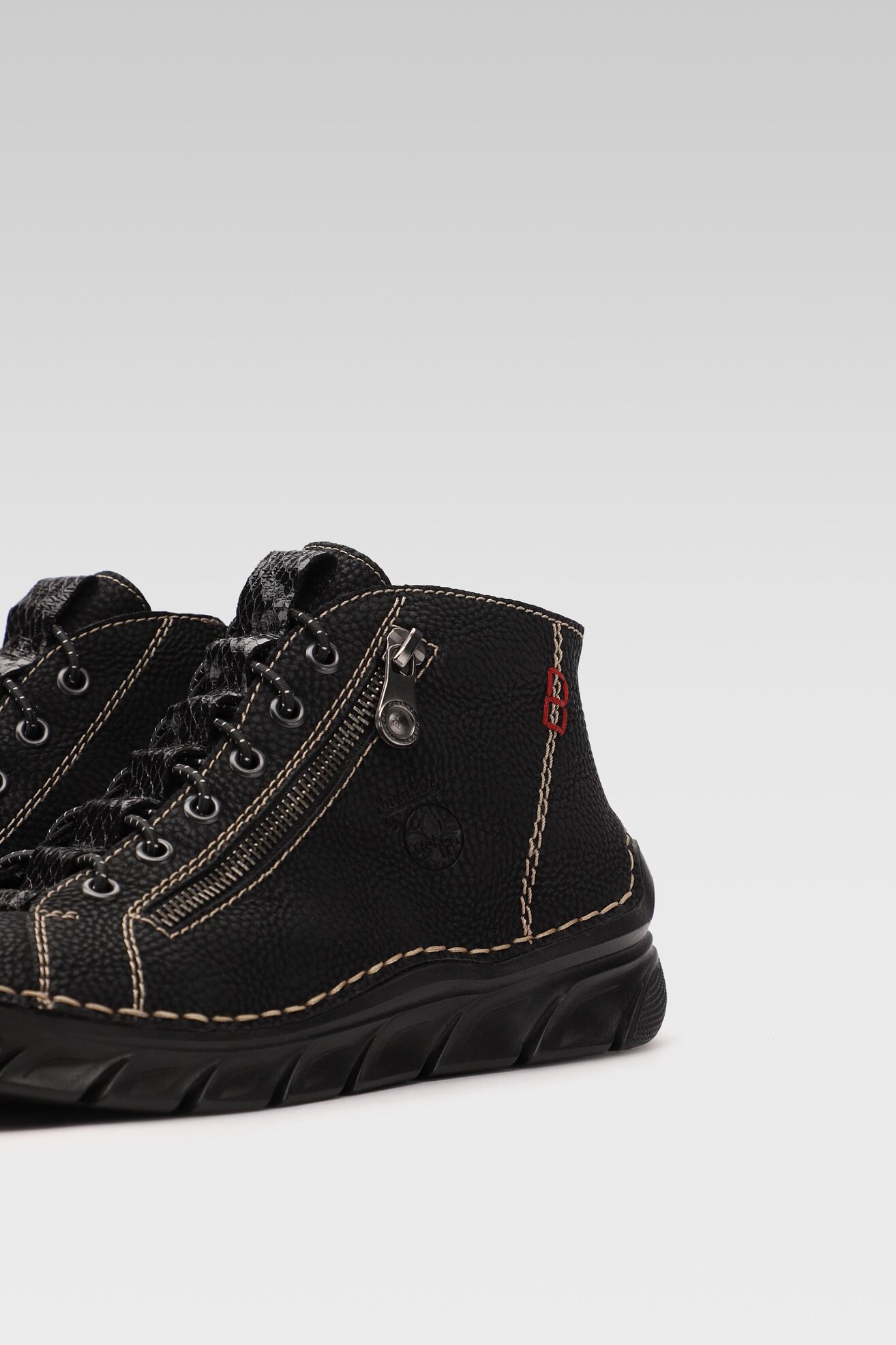 Trzewiki Rieker 55048-00 Czarny