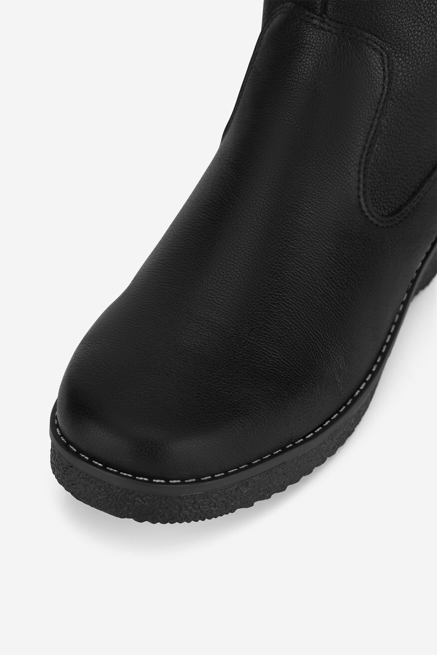 
                Rieker - Kozaki skórzane ocieplane - 2230068928055