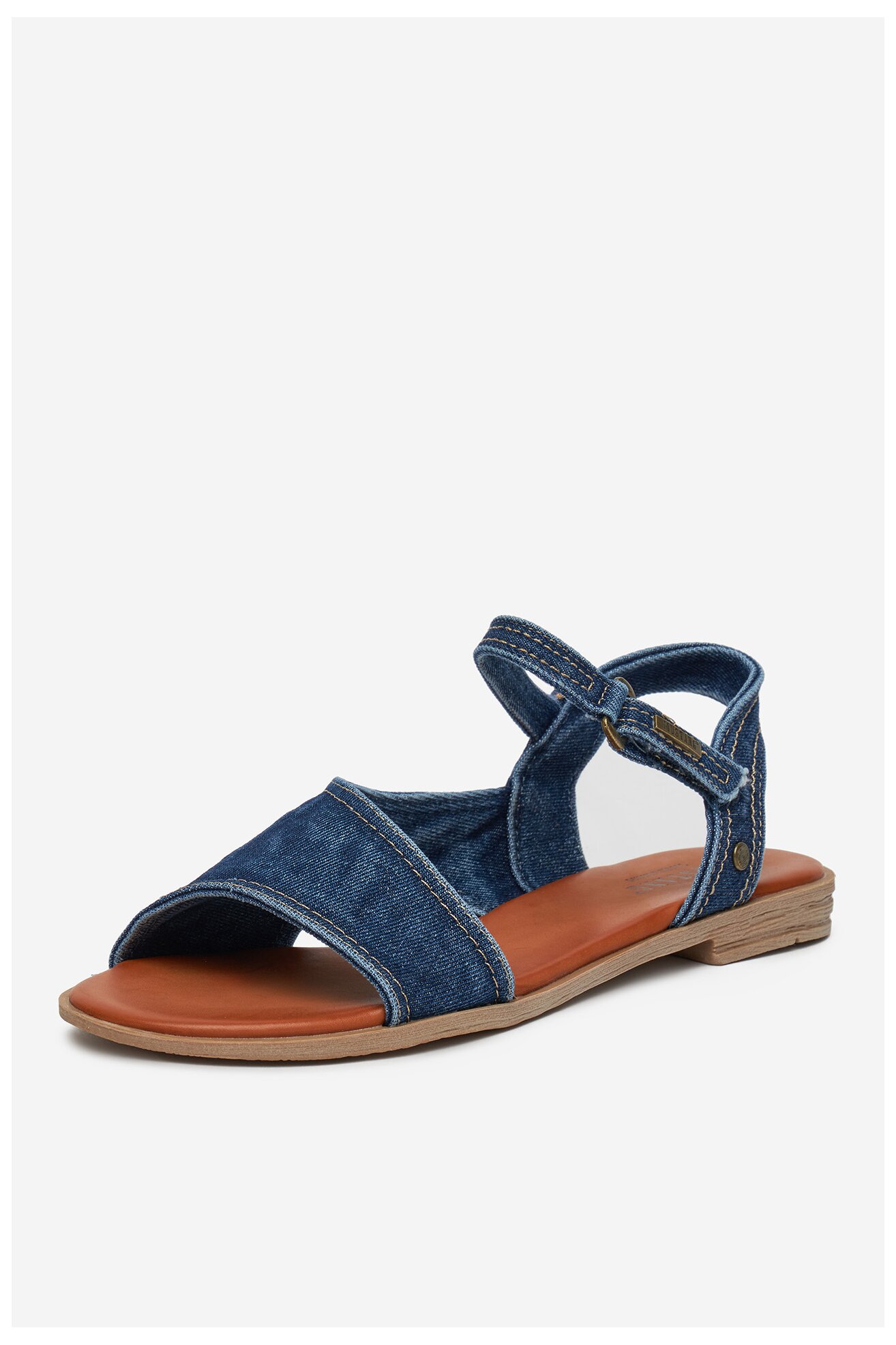 Sandały Mustang 1388-807-841 Jeansowy