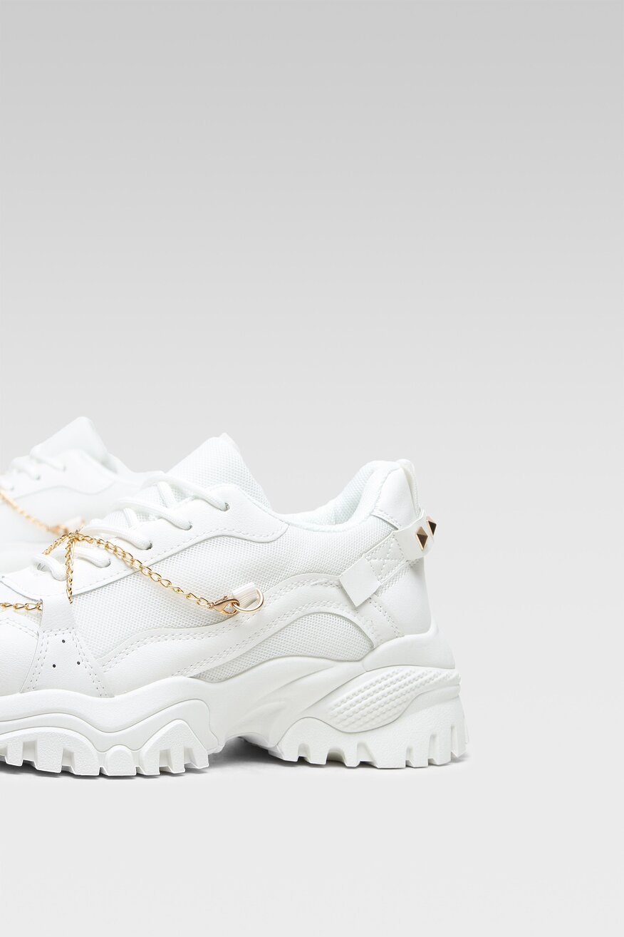 DeeZee - Sneakersy z łańcuszkiem - 5904862466552