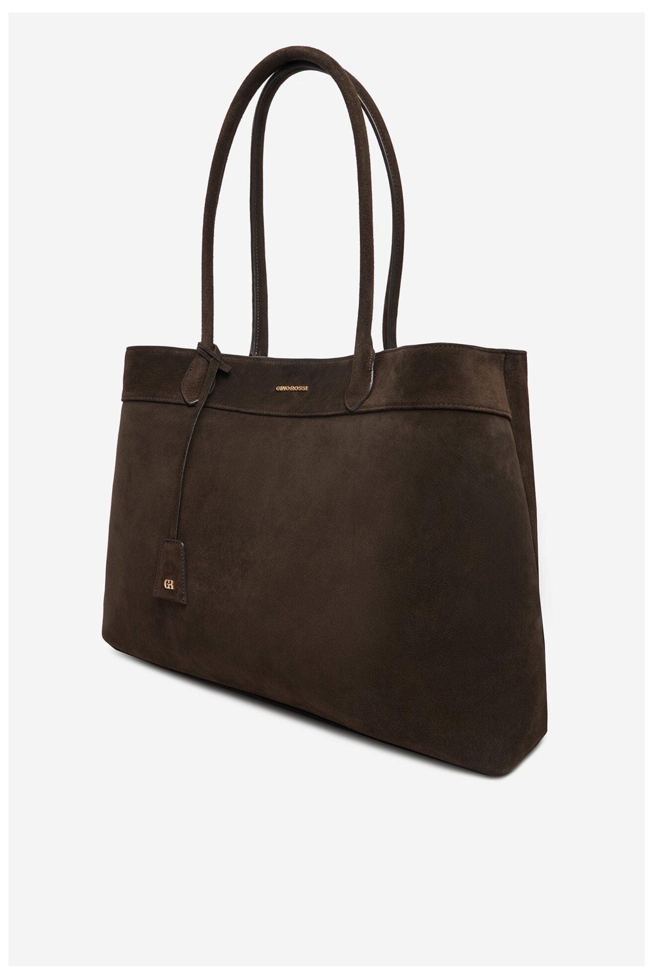 Дамска чанта Gino Rossi EO-LOLA-LA513-114-1 ТЪМНОКАФЯВ