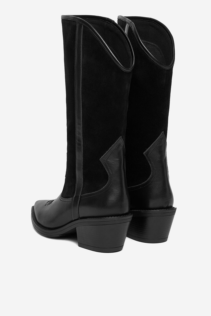 Badura - Kozaki skórzane - 5906751388587