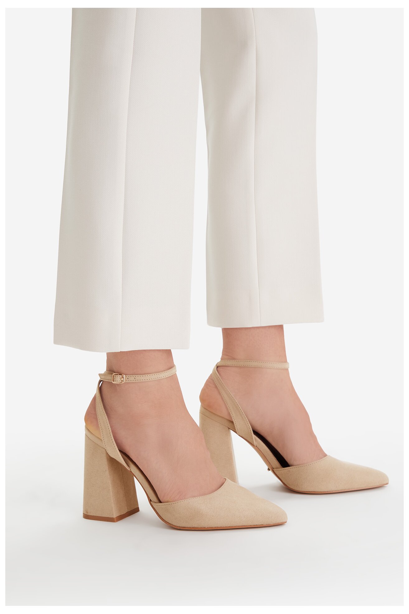 Czółenka DeeZee CEO-CD25-039-1 Beżowy