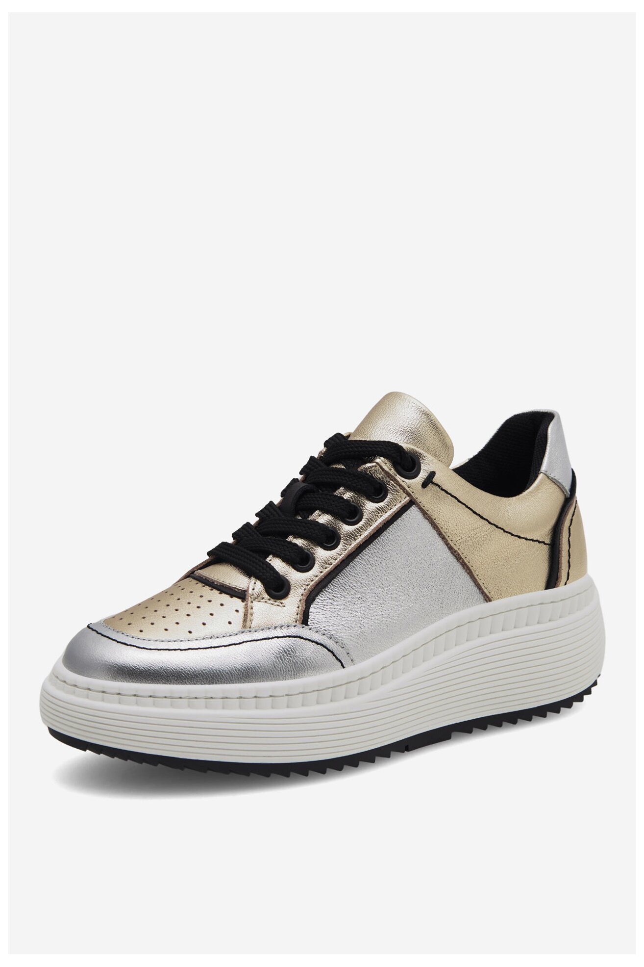 Sneakers EVA MINGE VANESSA-0481 Srebrny