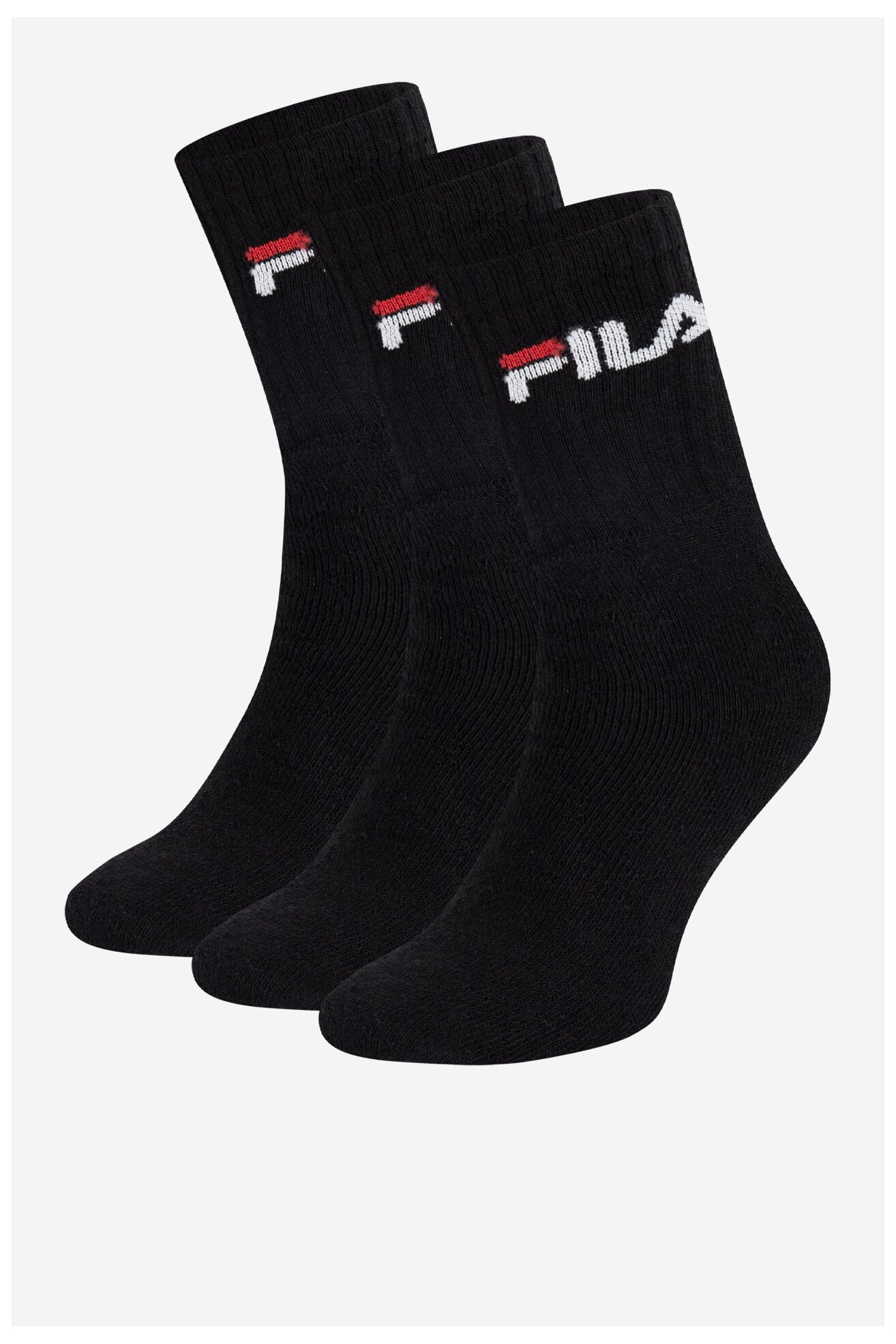 Soseste Fila F9505-AW24 (3-PACK) NEGRU