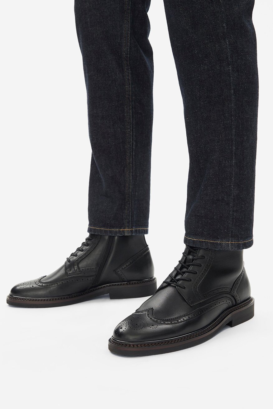 
                Черевики Gino Rossi ЧОРНИЙ - 5906751380390