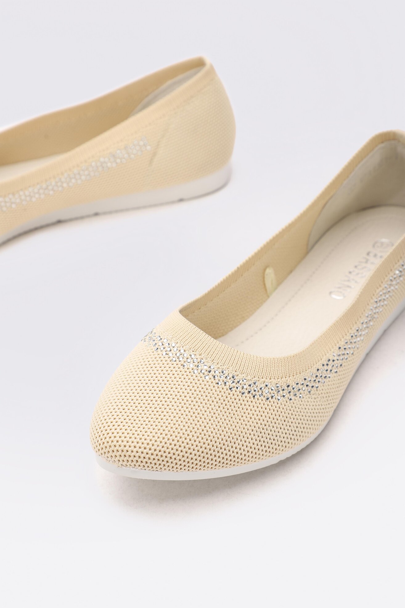 Baleriny Bassano WFA1251-1 Beżowy