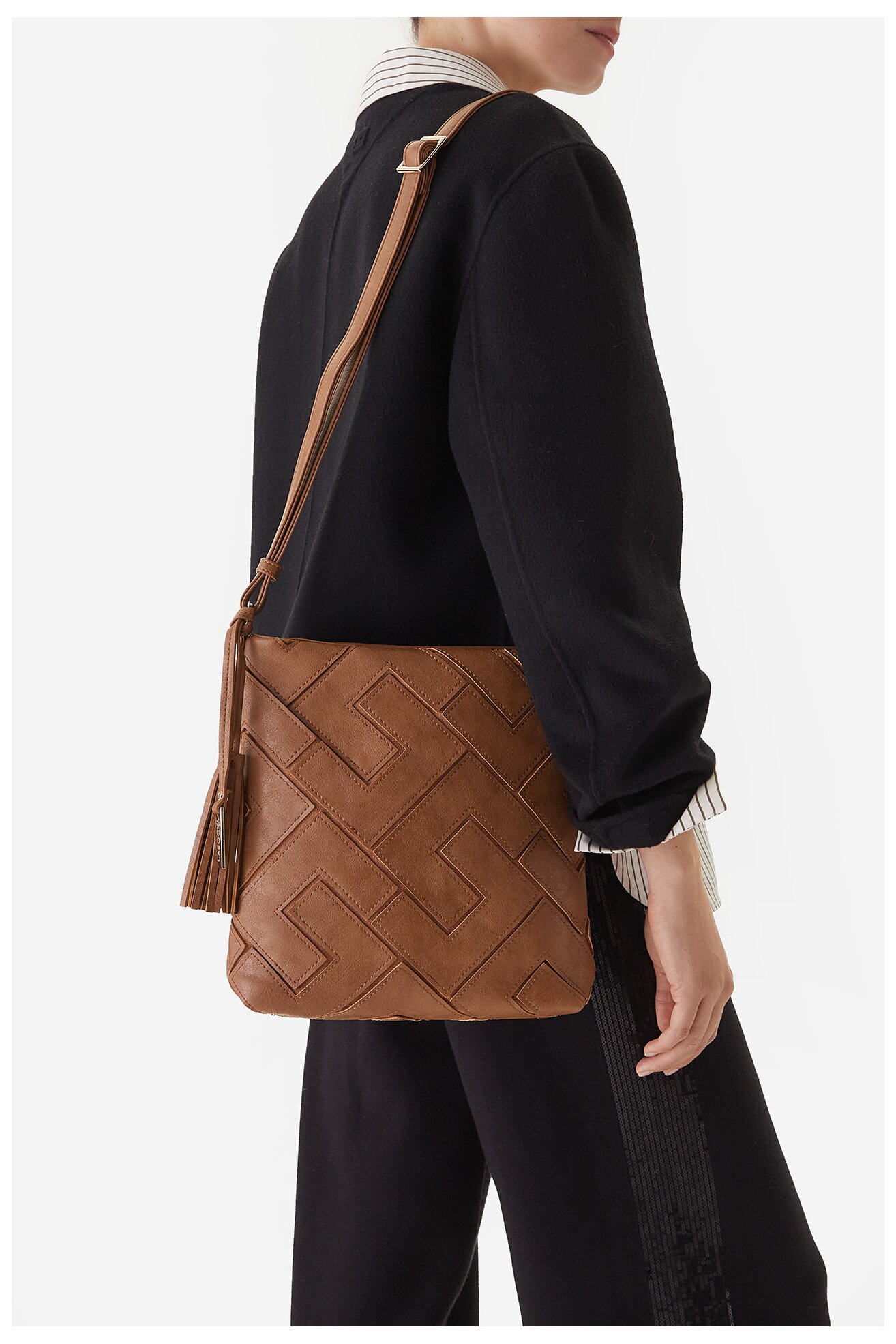 Kézitáska Lasocki C-MLP-E-024-05 CAMEL