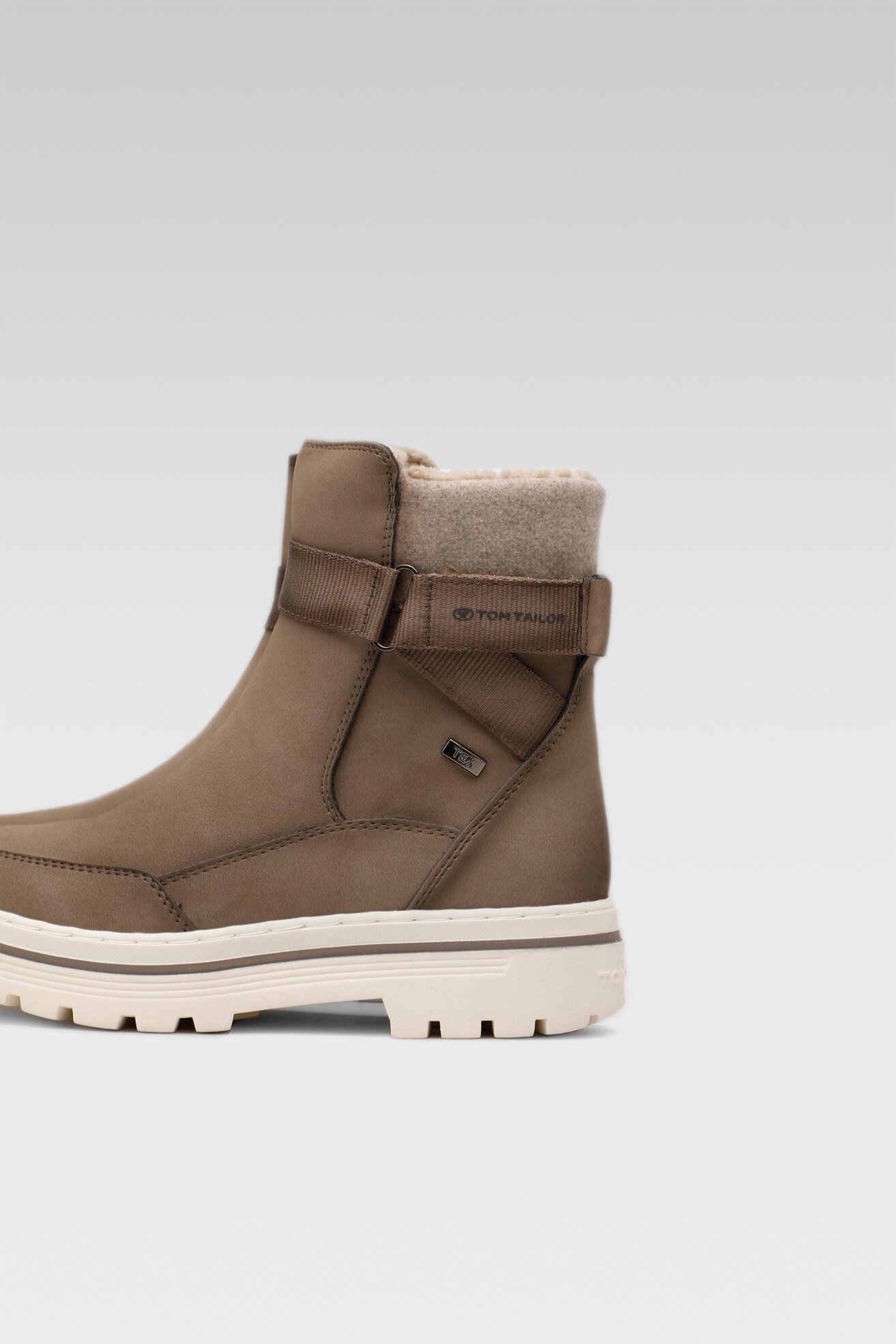 Botki Tom Tailor 4290602 Beżowy ciemny