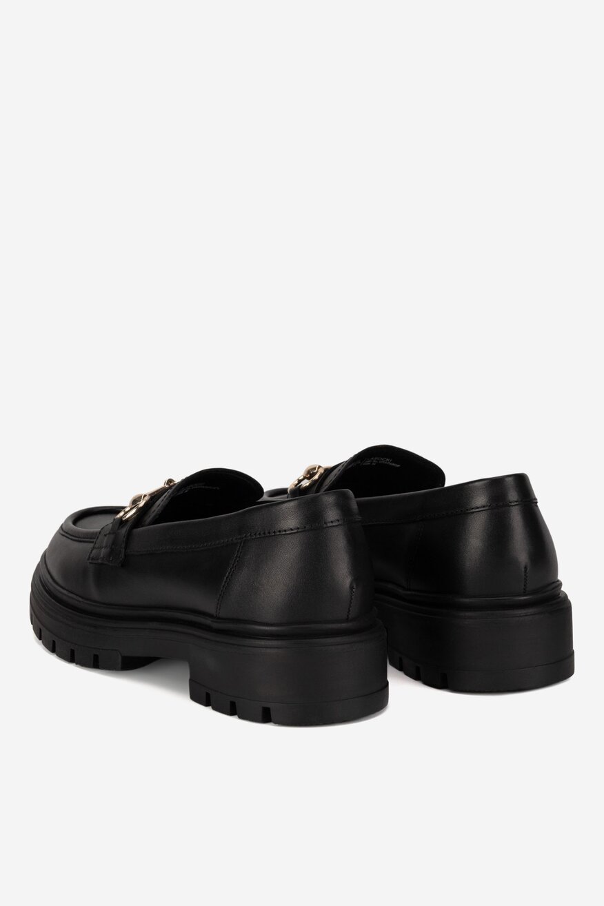 
                Lasocki Young - Loafersy skórzane - 5905588733232