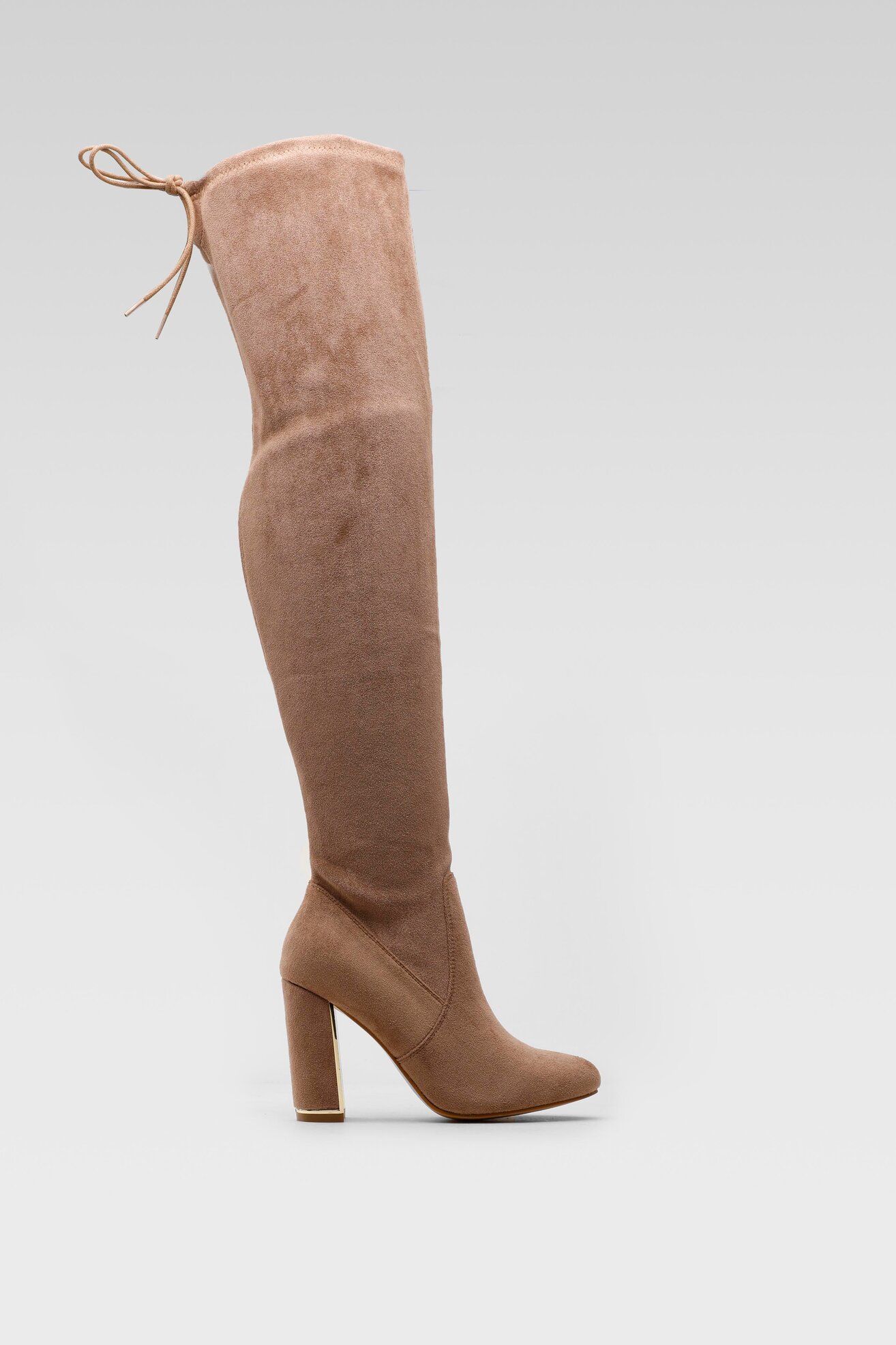 Kozaki DeeZee WYL2037-1 Beżowy