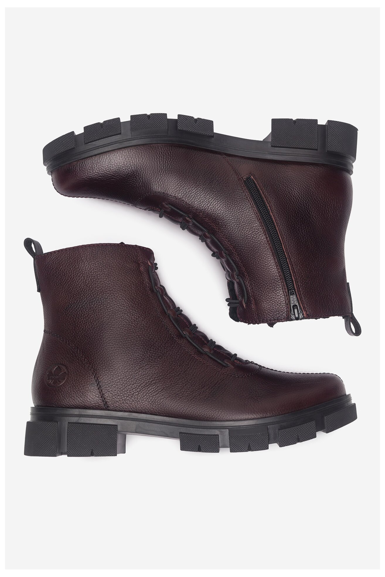 Trzewiki Rieker Y7150-35 Czerwony