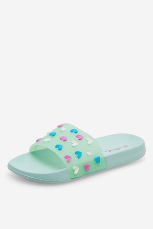 Шльопанець для басейну Nelli Blu SS23-69536 ЗЕЛЕНИЙ