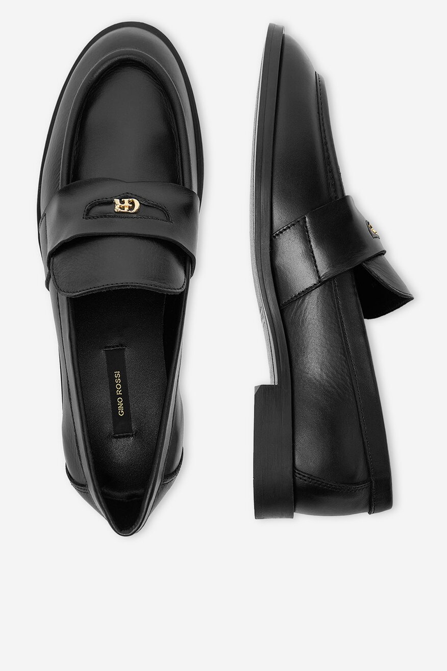 
                Gino Rossi - Loafersy skórzane - 5906751397411