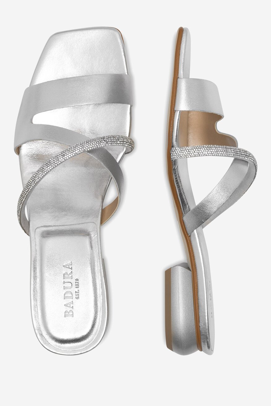 Джапанки Badura СРЕБРИСТ - 5905588514404