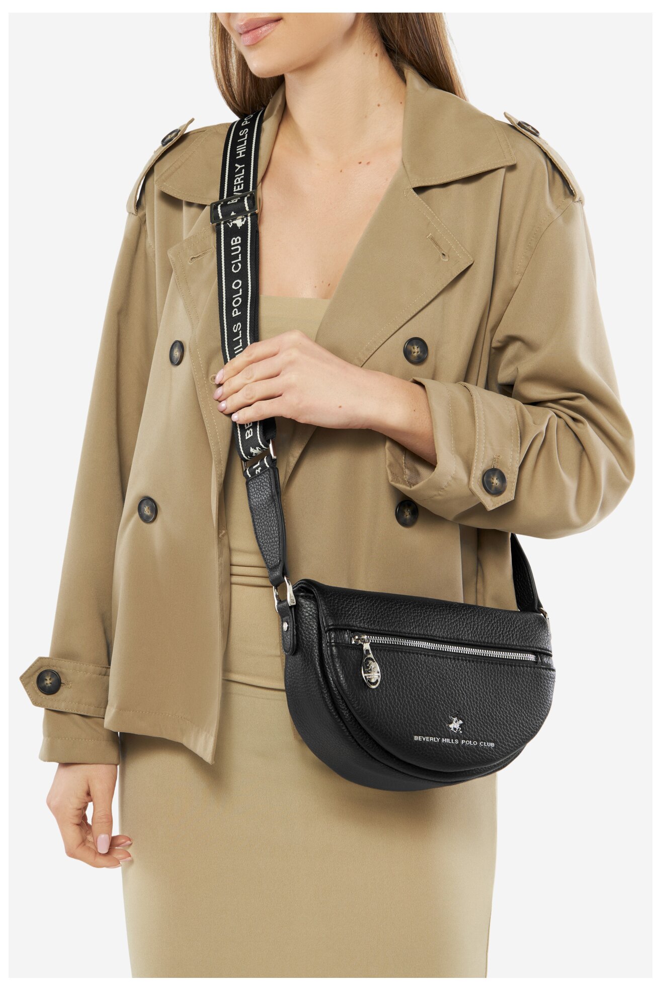 Torebka Beverly Hills Polo Club BHPC-C-009-07 Czarny