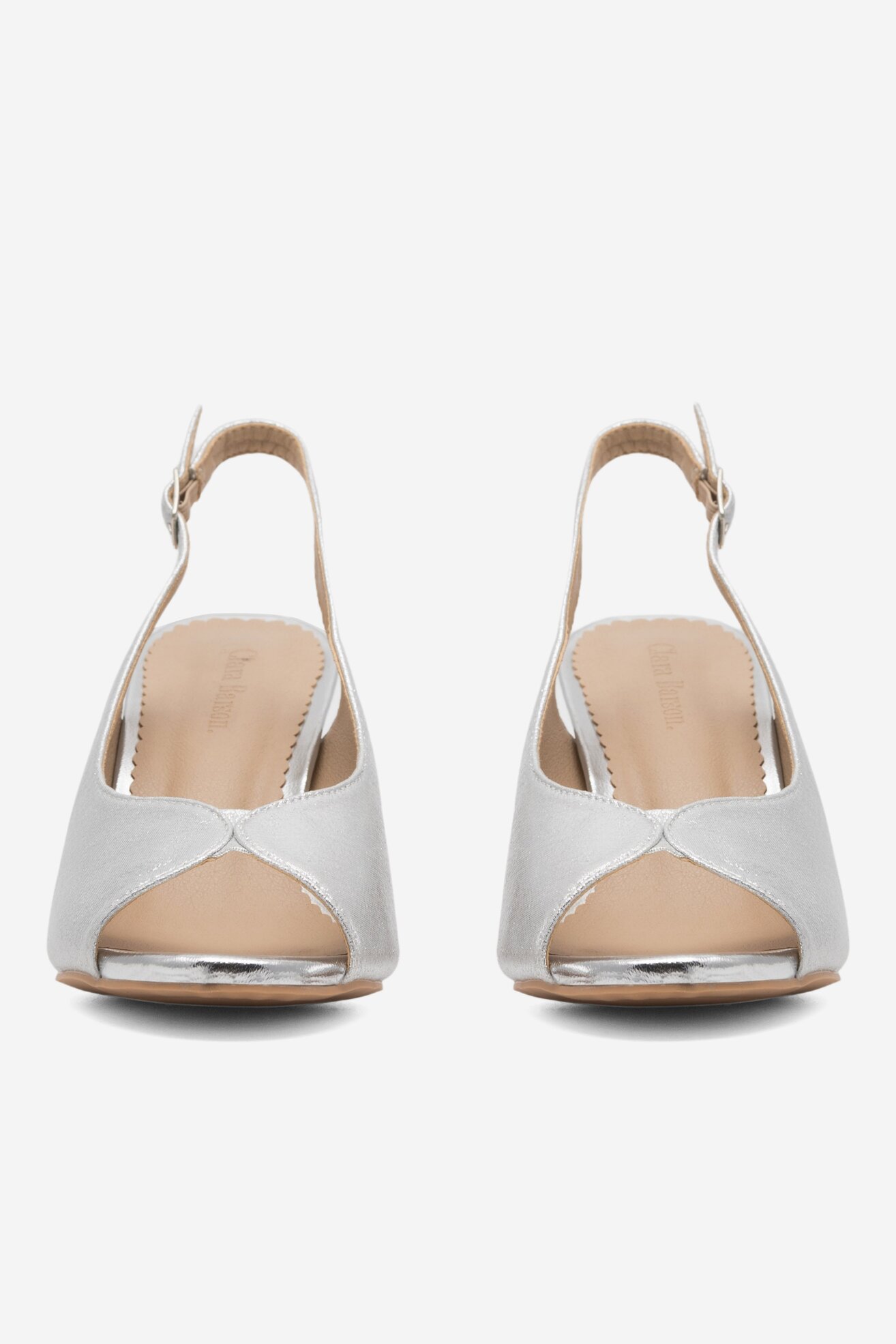 Sandały Clara Barson ACANNA KL-230801-02 Srebrny